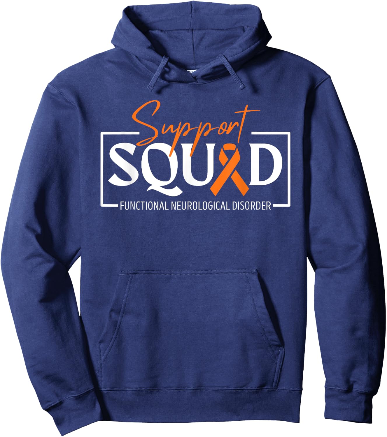 Support Squad Functional Neurological Disorder Awareness FND Hoodie - Hoodie | Navy