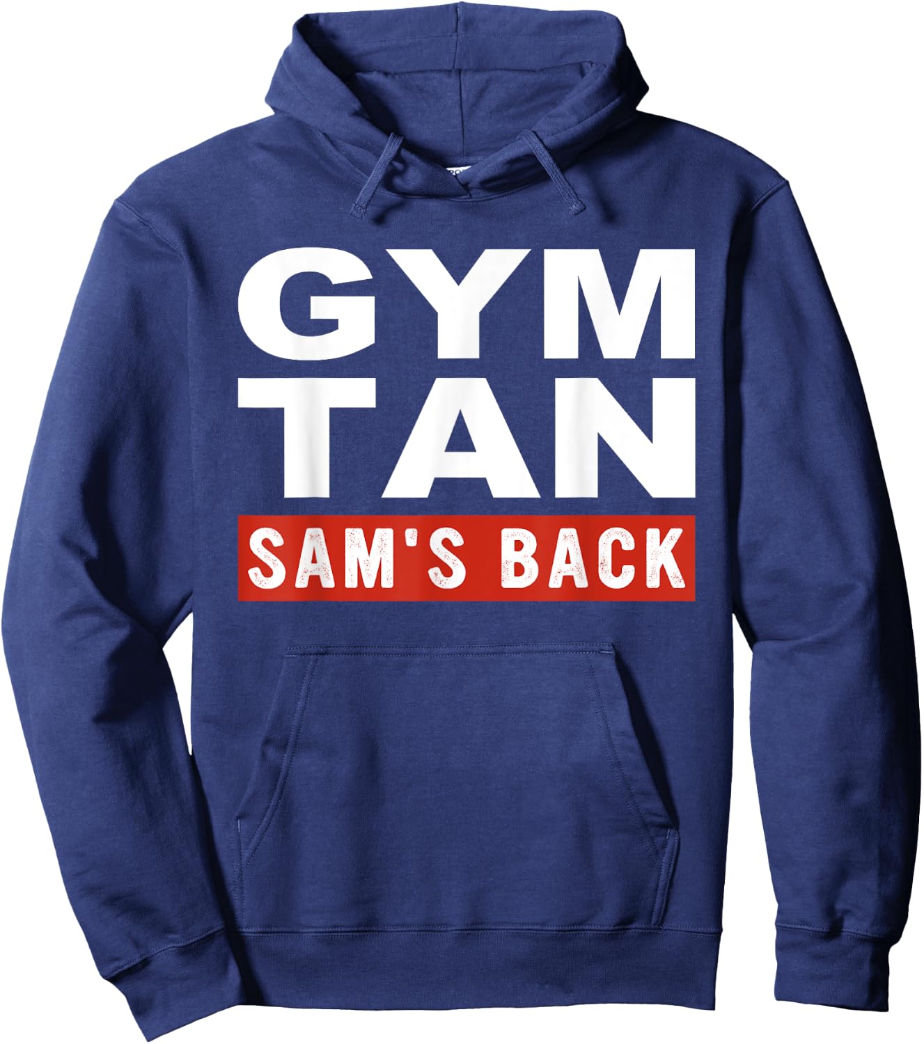 Gym Tan Sam's Back Hoodie - Hoodie | Navy