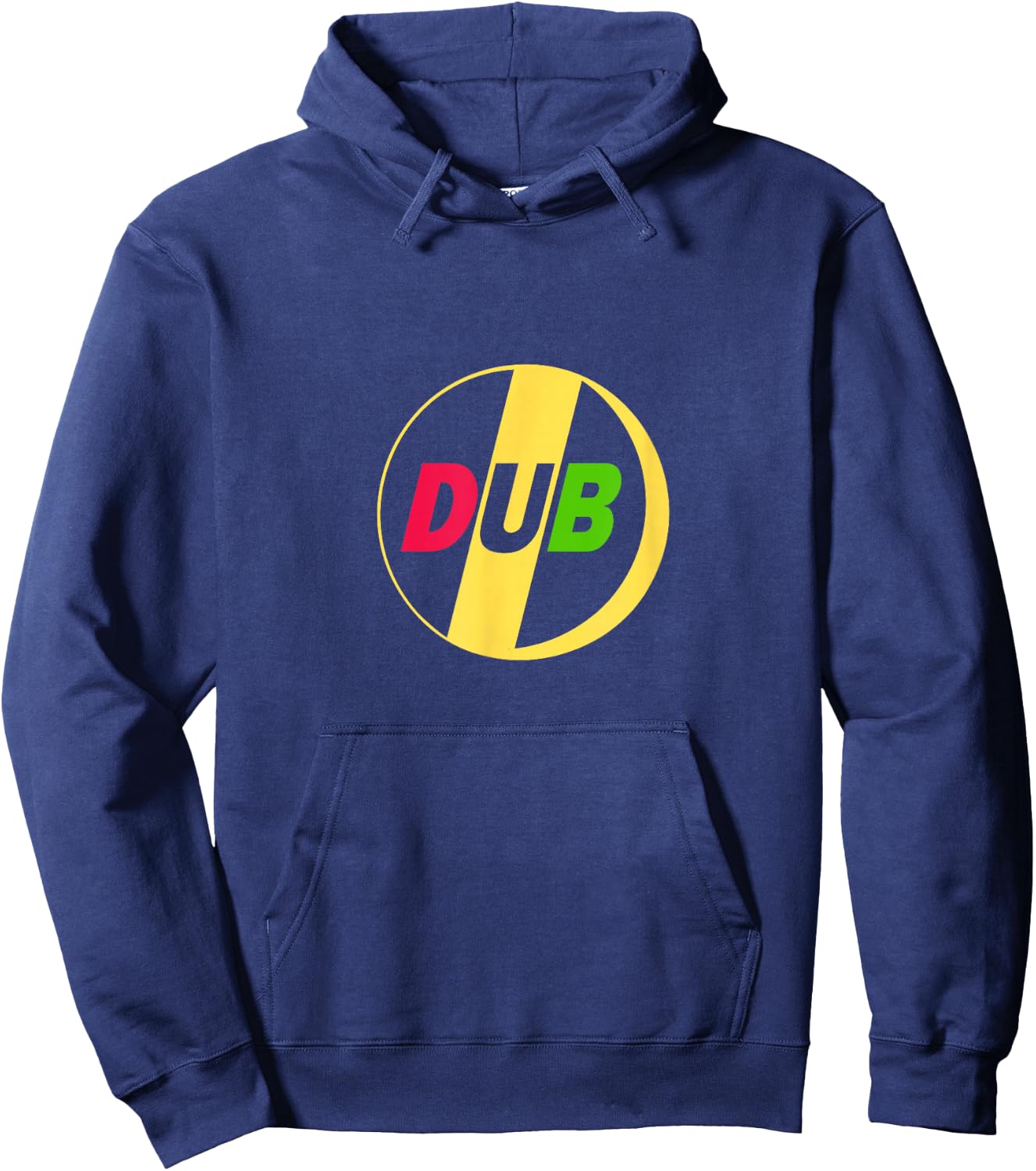 Dub Reggae Pill Rastafari Red Yellow Green Hoodie - Hoodie | Navy