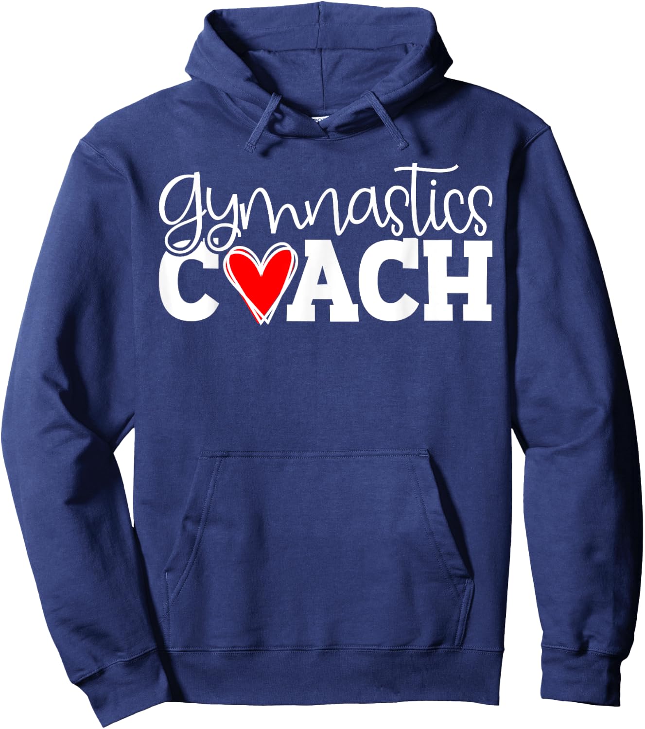 Gymnastics Coach, Perfect Score 10, Love Gymnastics Hoodie - Hoodie | Navy