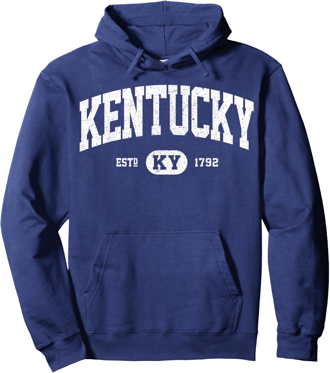 Vintage Kentucky Shirt, Retro Classic KY Souvenir Hoodie - Hoodie | Navy