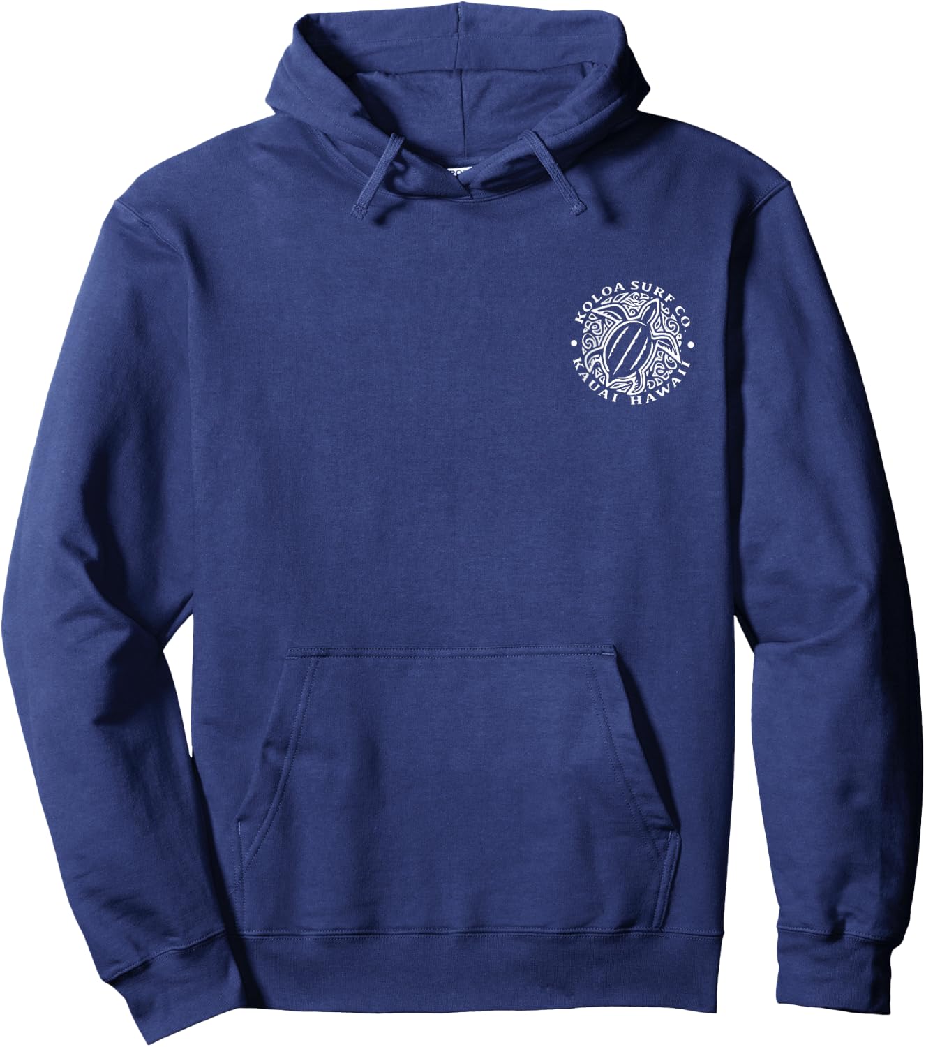 Koloa Surf Hawaiian Honu Turtle Lightweight, Graphic Hoodie - Hoodie | Navy