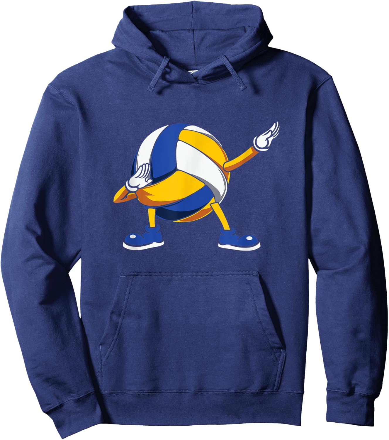 Volleyball Dab Dancing Dabbing Volleyball Lovers Hoodie - Hoodie | Navy