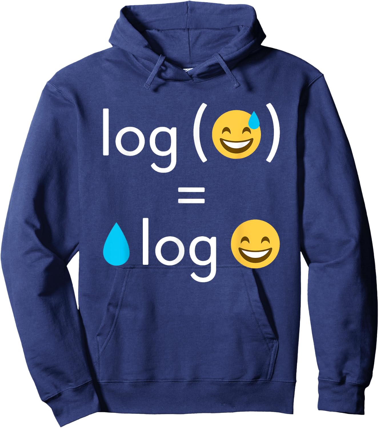 Funny Math Hoodie - Hoodie | Navy