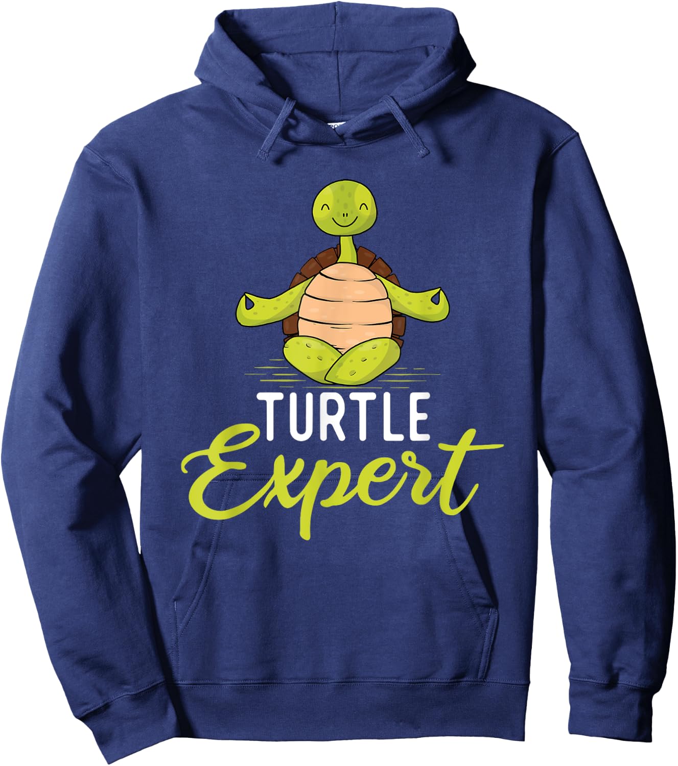 Turtle Expert - Cute Tortoise Beach Sea Turtle Lover Beach Men Women Girls Kids Hoodie - Hoodie | Navy