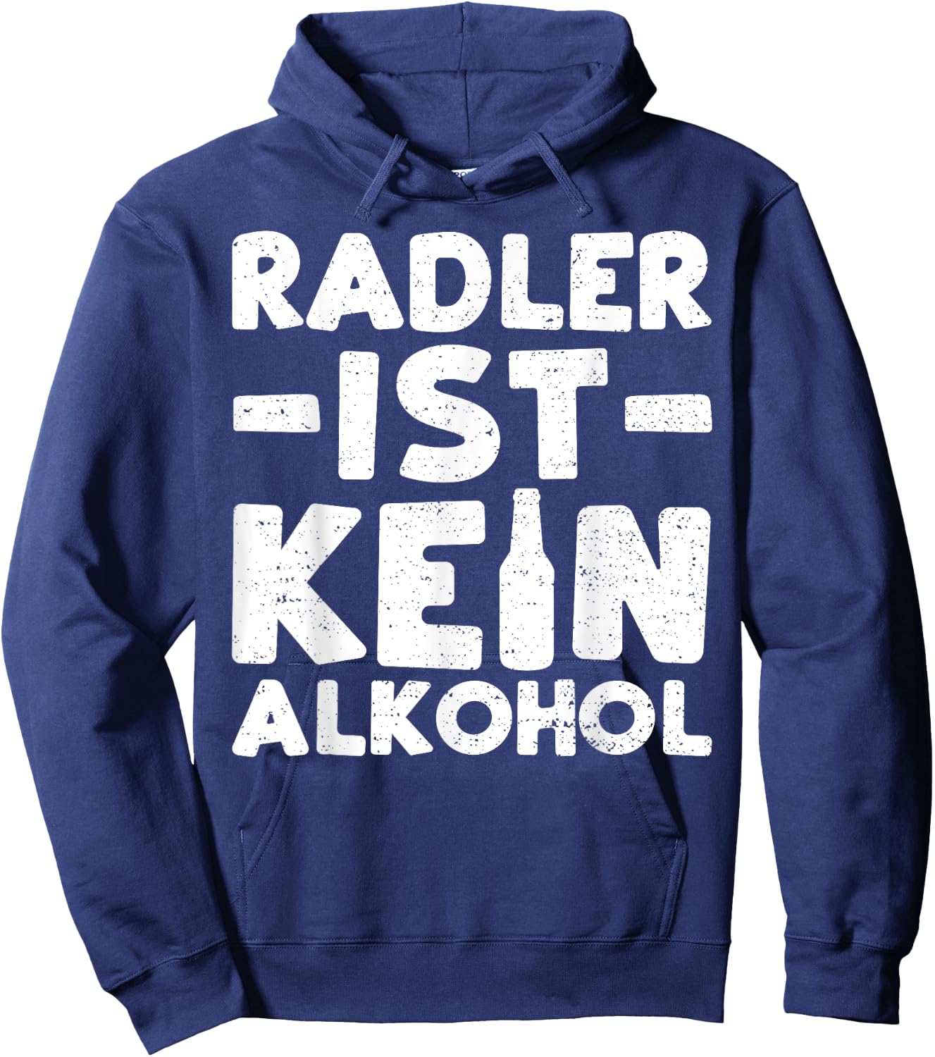Radler: Radler Is Not Alcohol - Beer Hoodie - Hoodie | Navy