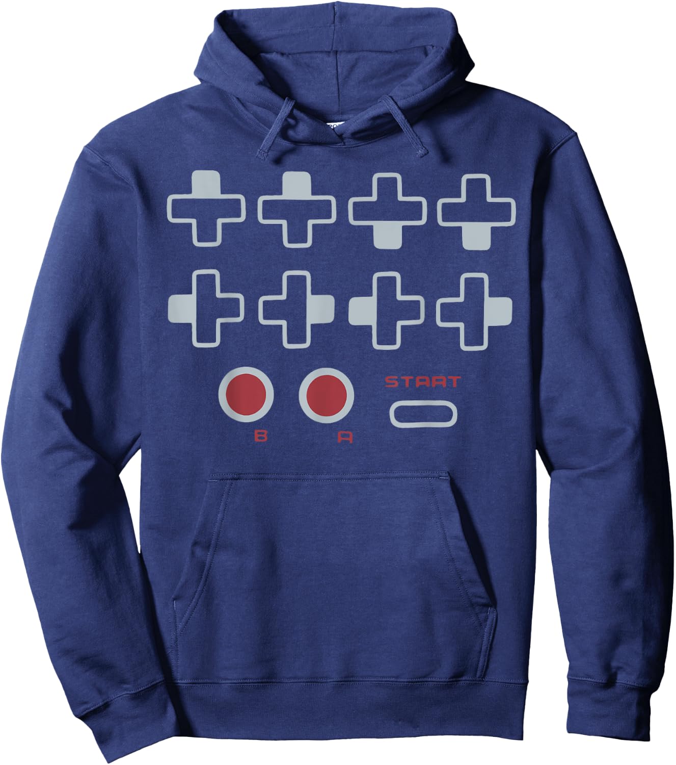 Cheat Code Contra Password Retro Game Gamer Gaming Hoodie - Hoodie | Navy