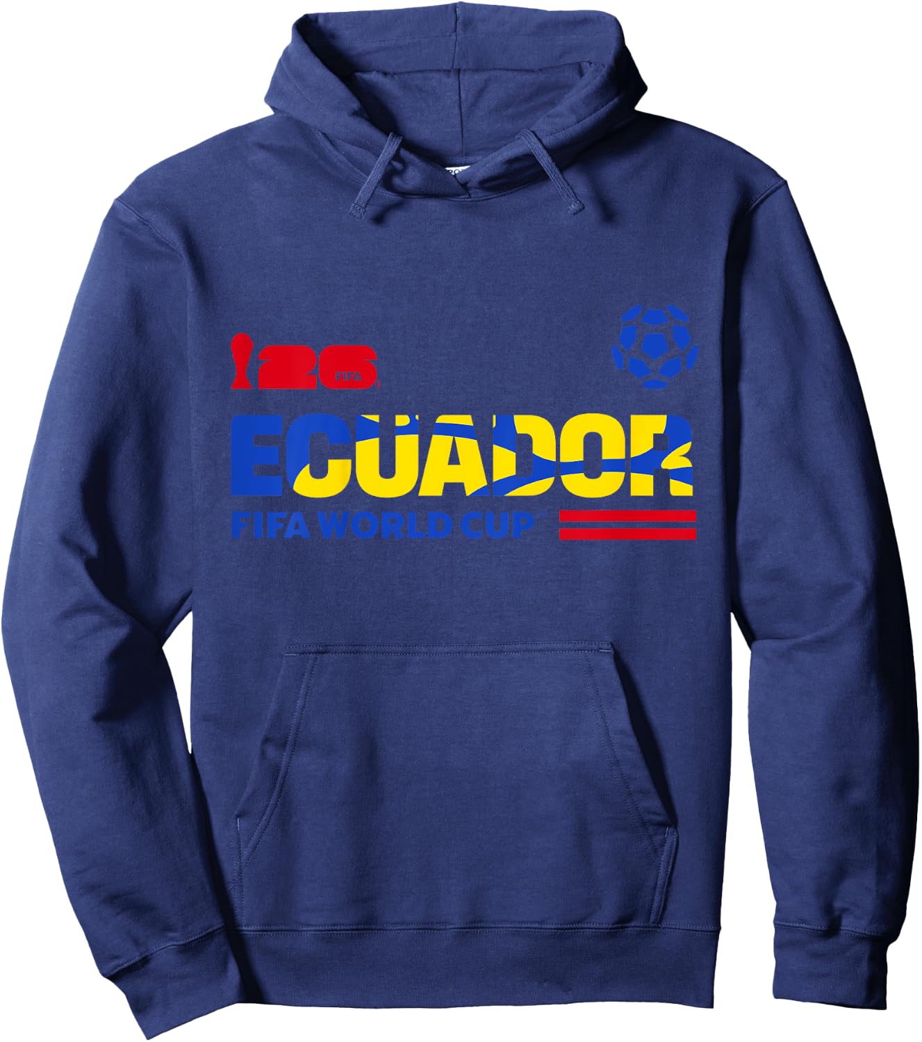 Kids FIFA World CUP26 Qualifier Ecuador Hoodie - Hoodie | Navy