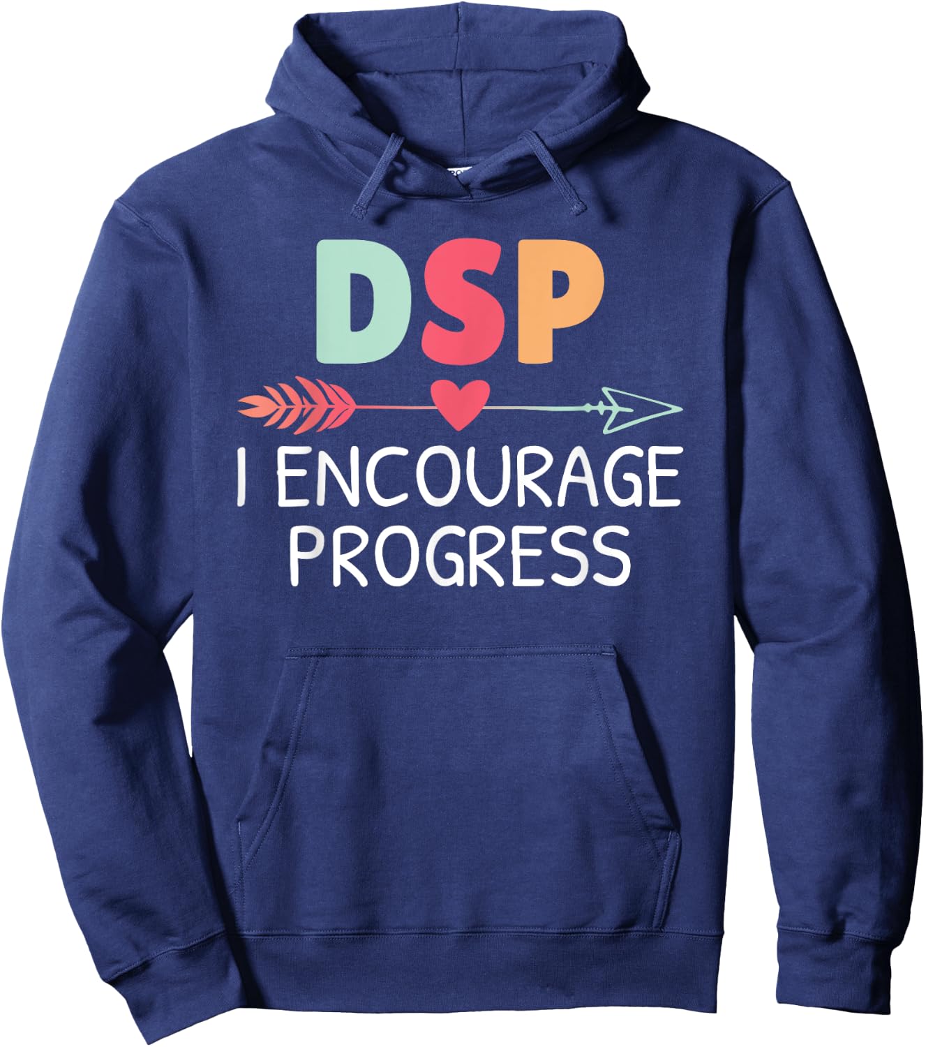 Direct support professional DSP Caregiver Hoodie - Hoodie | Navy