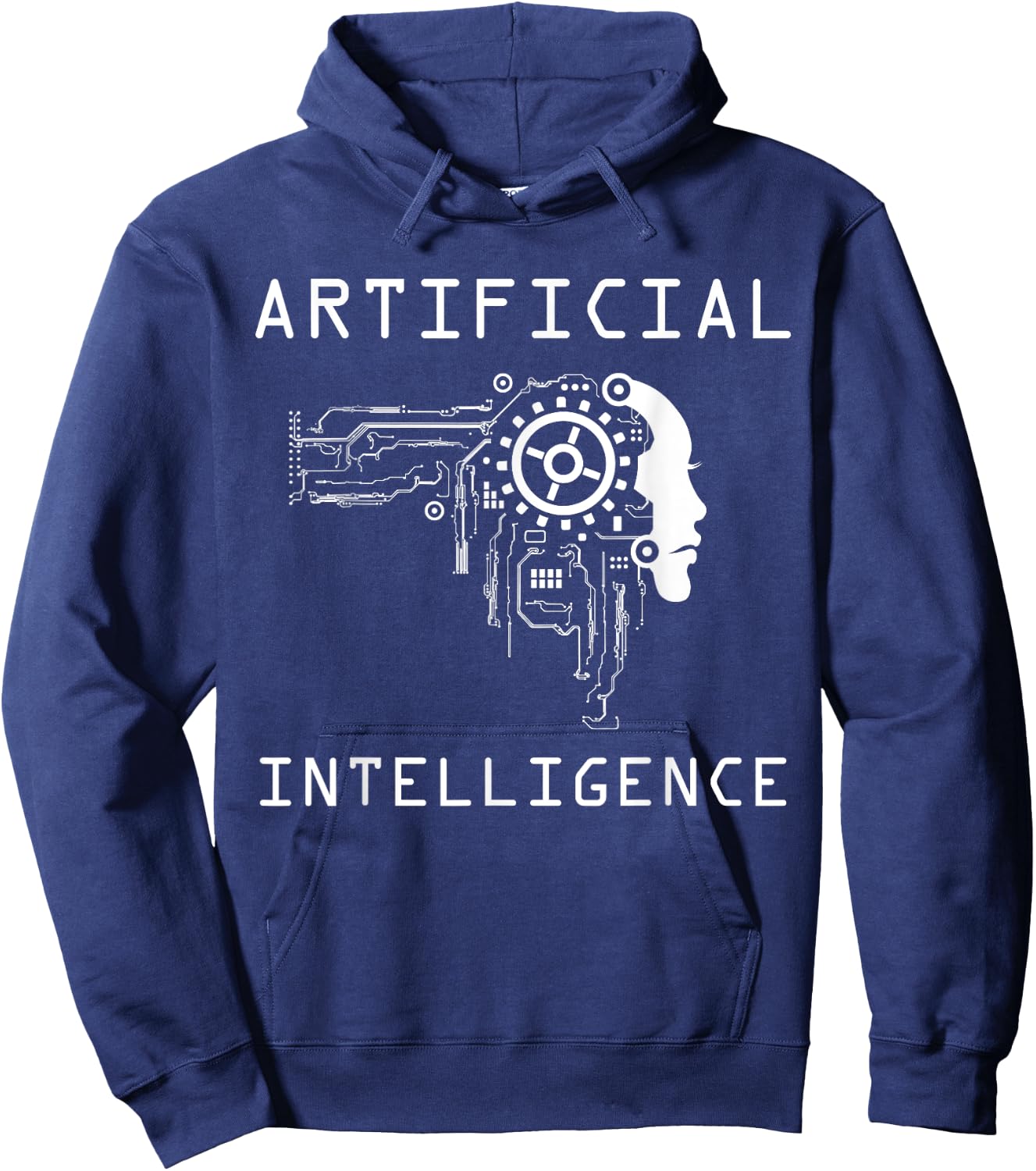 KI developer - artificial brain, artificial intelligence Hoodie - Hoodie | Navy