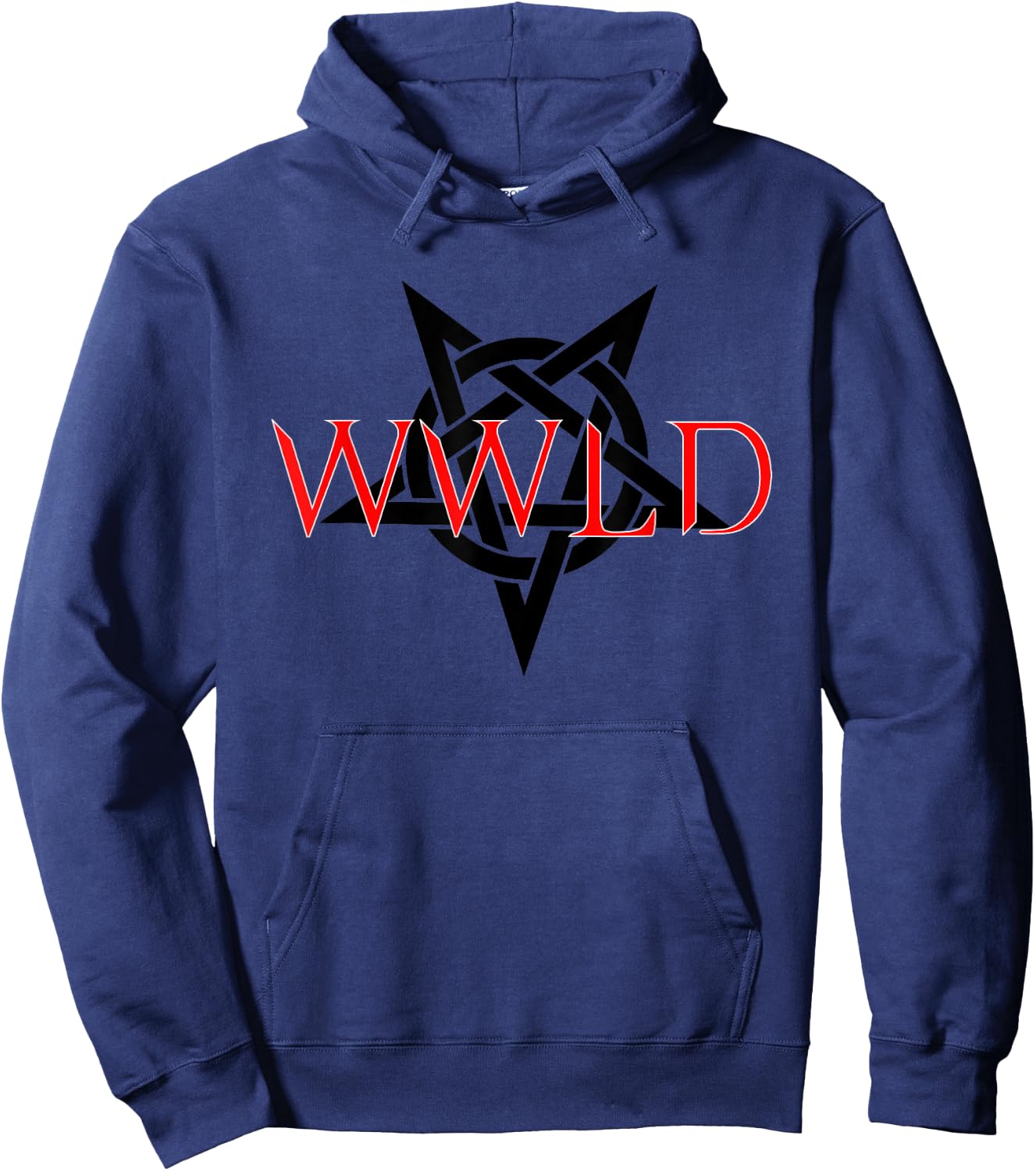 What Would Lucifer Do Hoodie - Hoodie | Navy