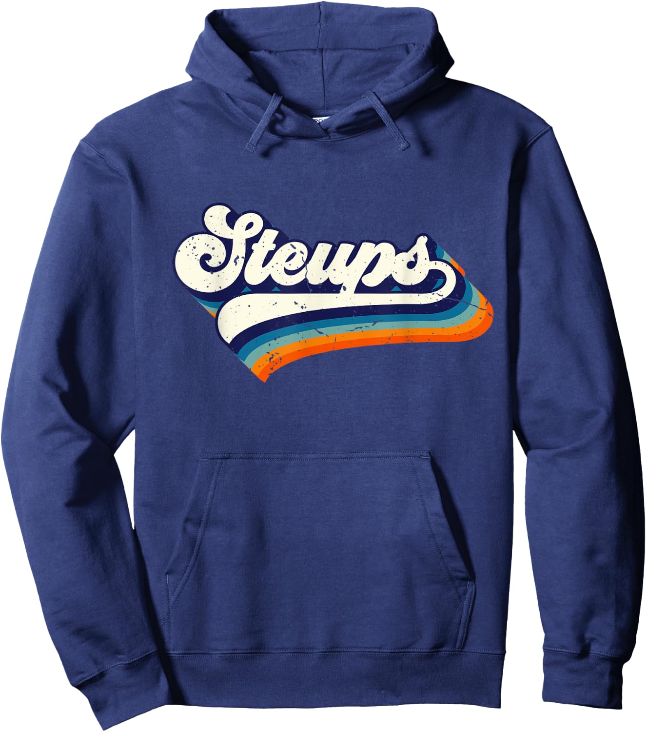 Steups Trinidad and Tobago Funny Pride Flag Retro style Hoodie - Hoodie | Navy