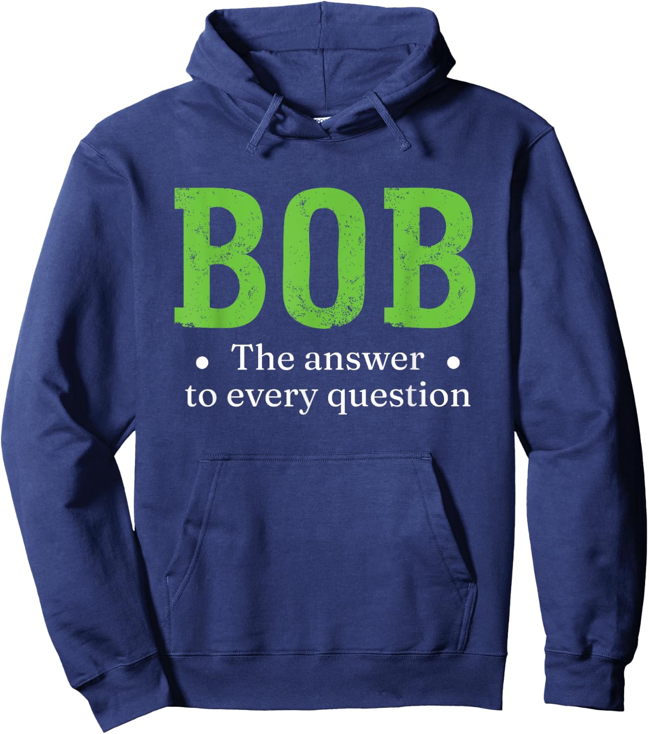Funny Name Sarcasm Bob Hoodie - Hoodie | Navy