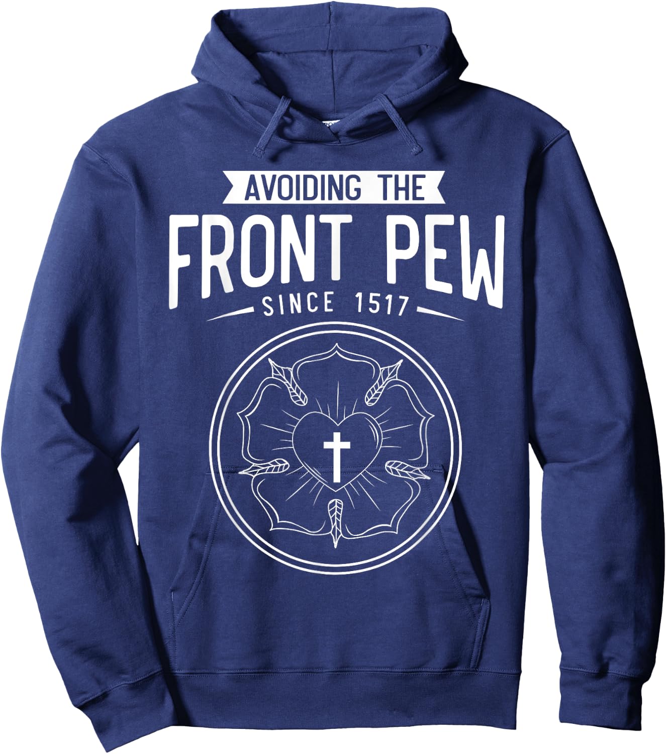 Lutheran Funny Humble 95 Theses Martin Luther Reformation Hoodie - Hoodie | Navy