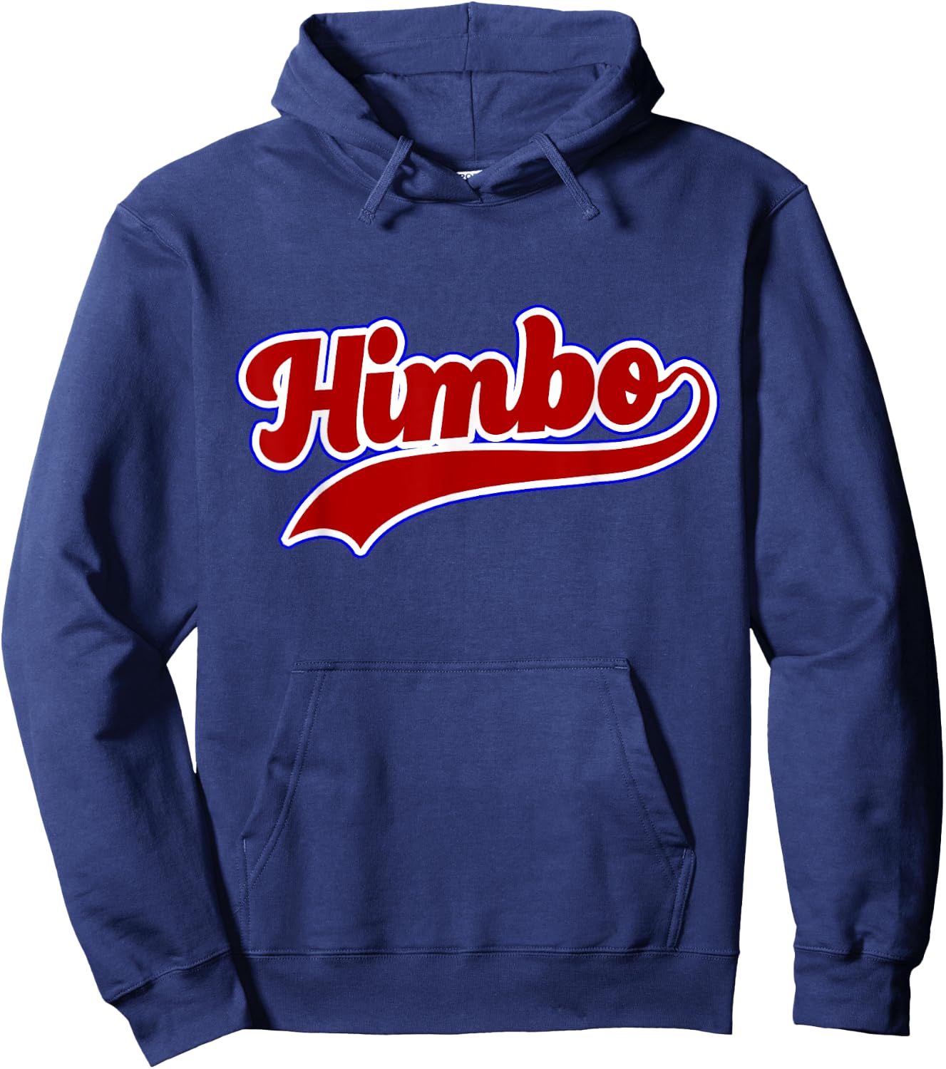 Himbo Baseball Jersey Hoodie - Hoodie | Navy
