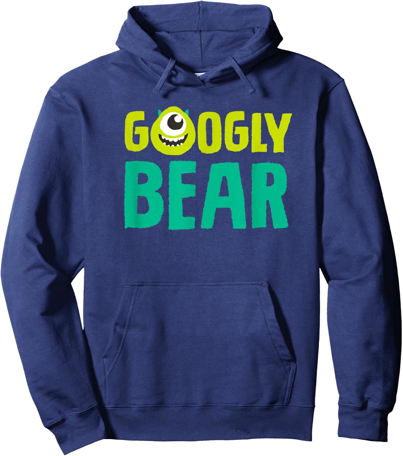 Disney and Pixar’s Monsters, Inc. Mike Wazowski Googly Bear Hoodie - Hoodie | Navy