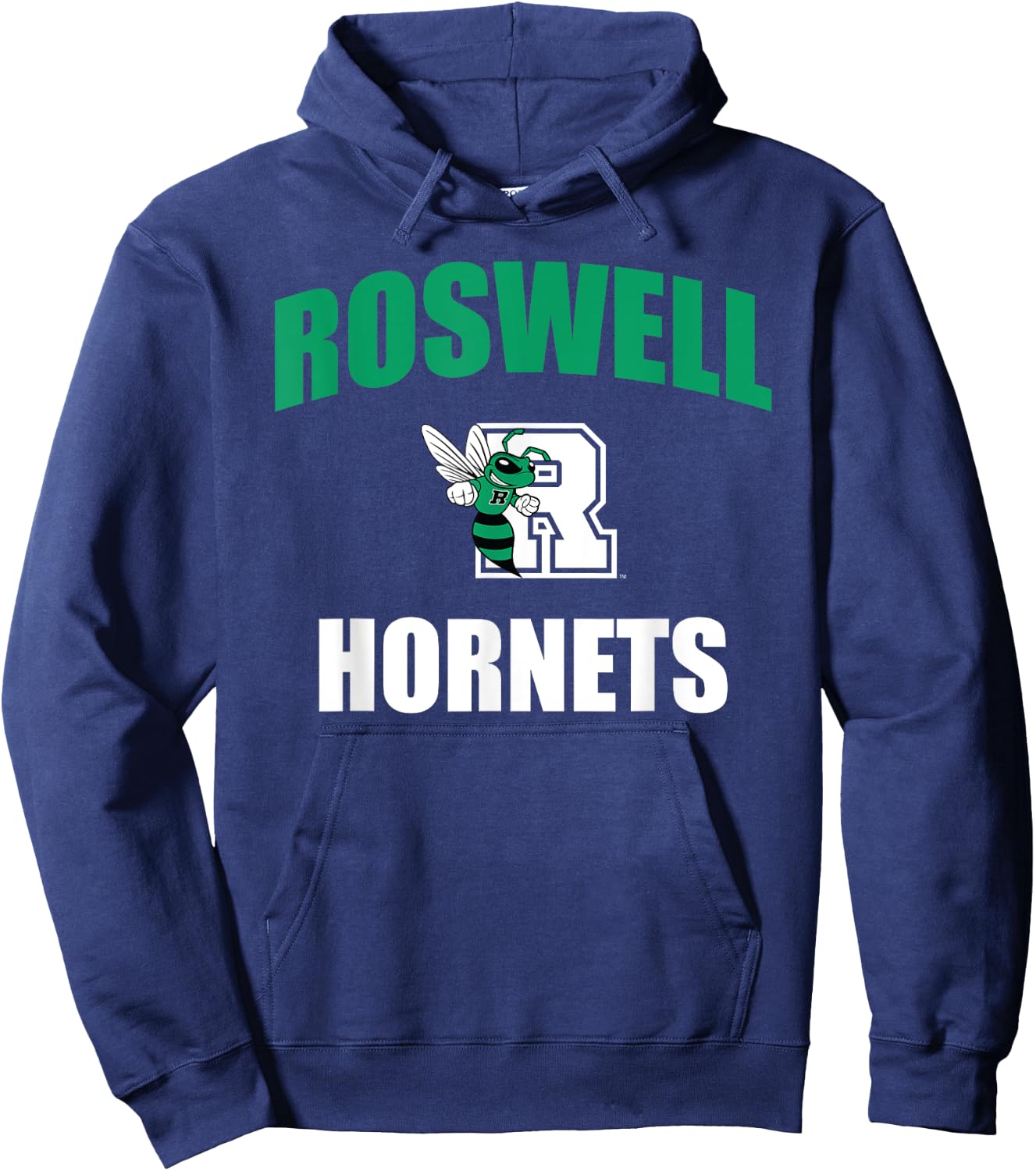 Roswell High School Hornets Hoodie - Hoodie | Navy