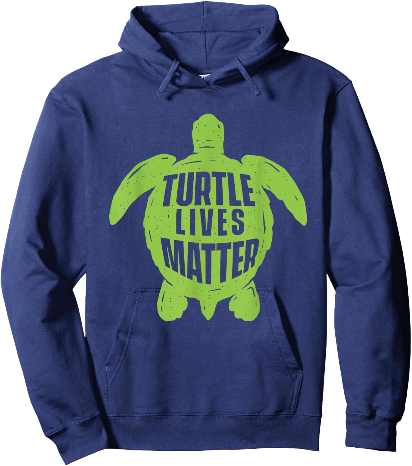 Turtle Lives Matter - Wildlife Cute Tortoise Beach Hoodie - Hoodie | Navy