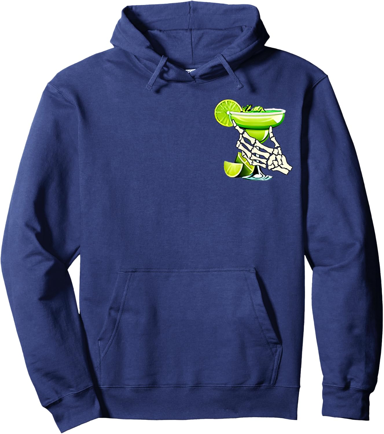 Chip Dippin Margartta Sippin Cinco De Mayo 2 sided Hoodie - Hoodie | Navy