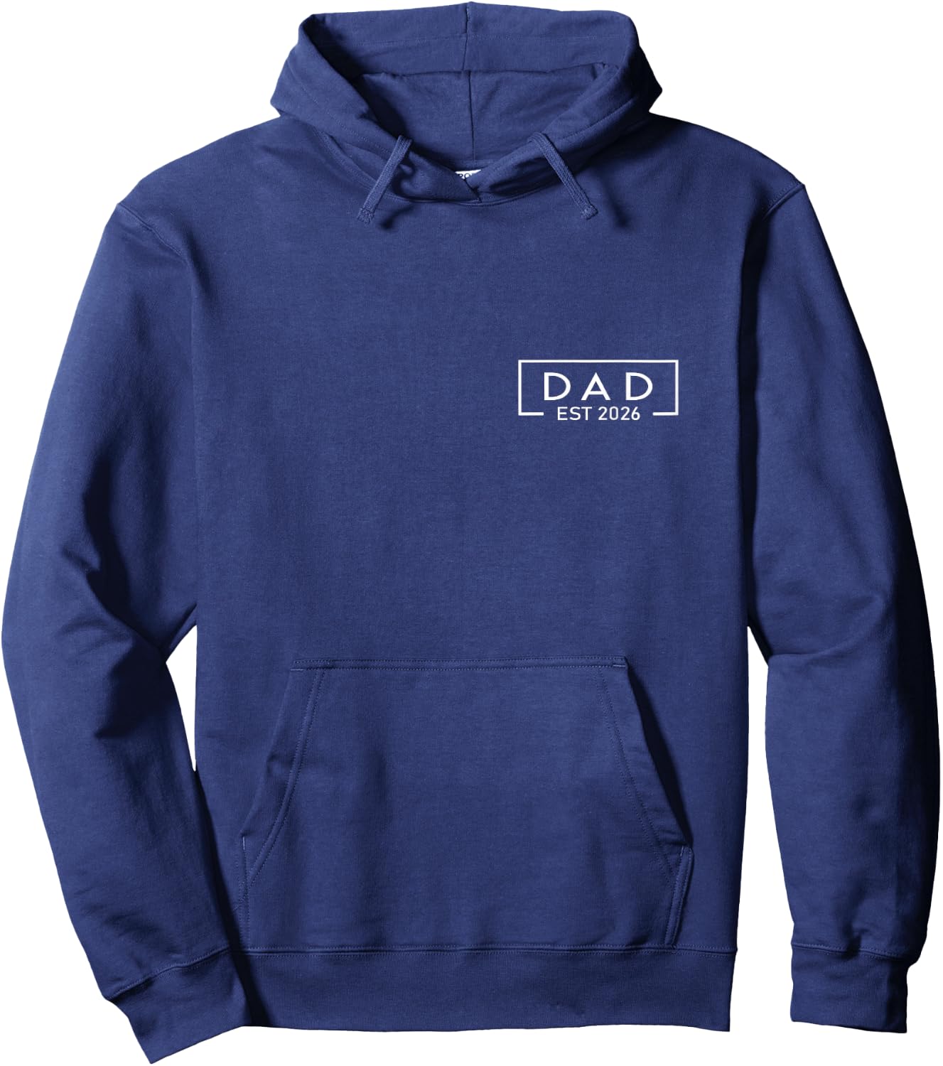 Dad Est. 2026 Shirt Logo Daddy 2026 Loading New Dad 2026 Hoodie - Hoodie | Navy