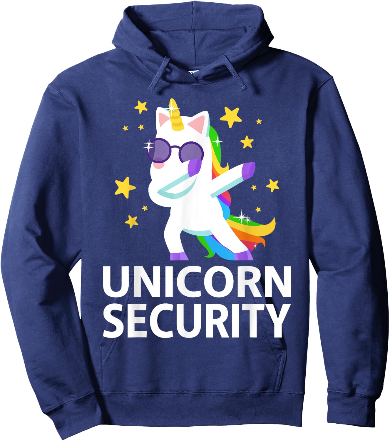 Unicorn Headband Adult Unicorn Onesie Unicorn Security Hoodie - Hoodie | Navy