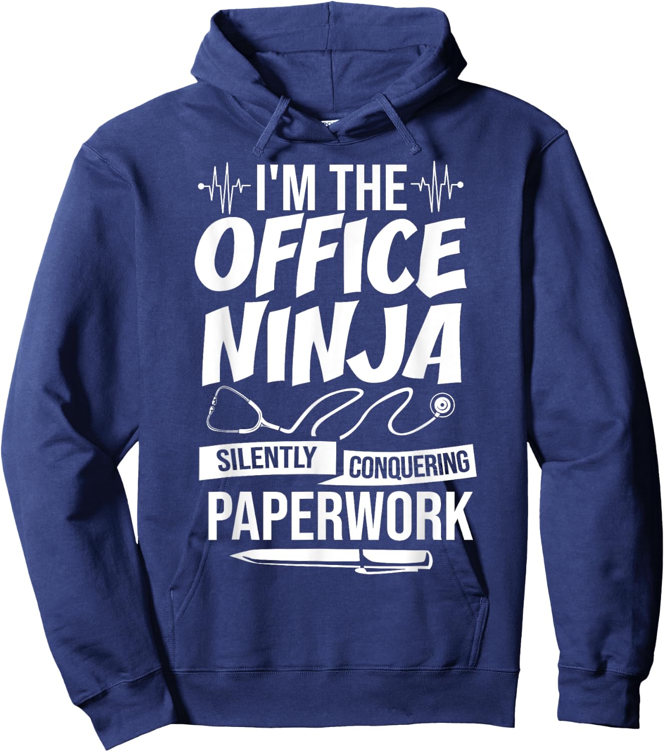 Medical Administration Medical Administrative Assistant Hoodie - Hoodie | Navy