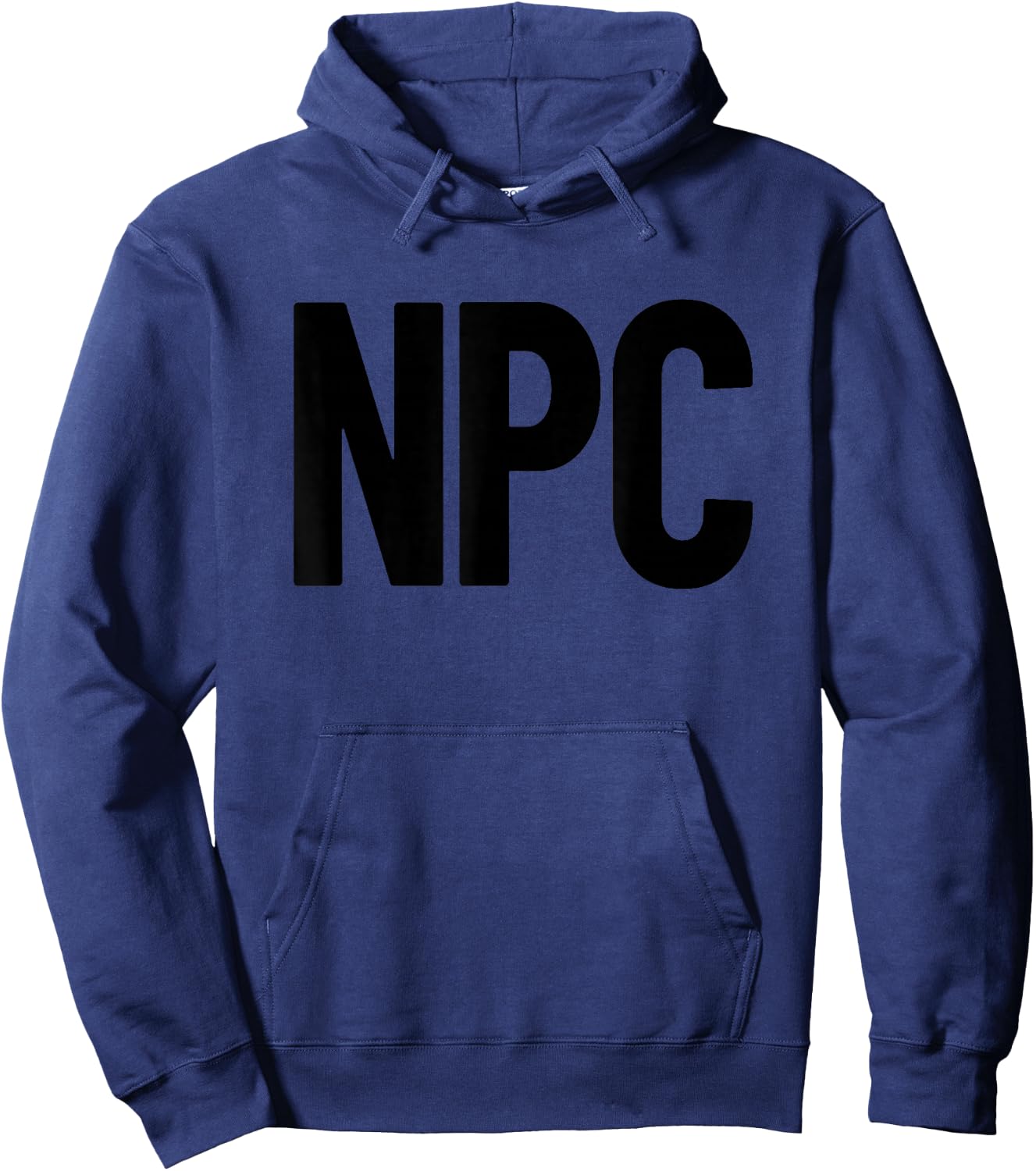 NPC Non Playable Character RPG Role Playing Game NPC Hoodie - Hoodie | Navy