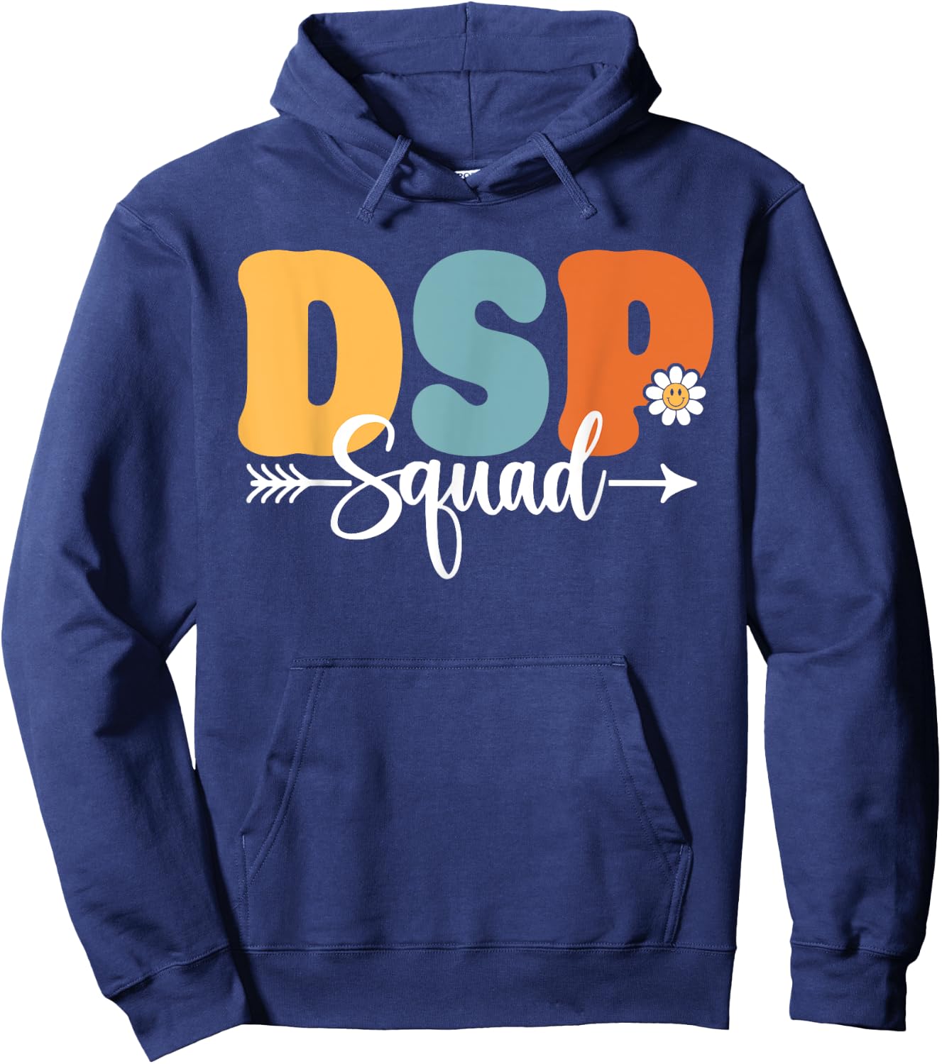 DSP Direct Support Staff Squad Back To School Teacher Women Hoodie - Hoodie | Navy