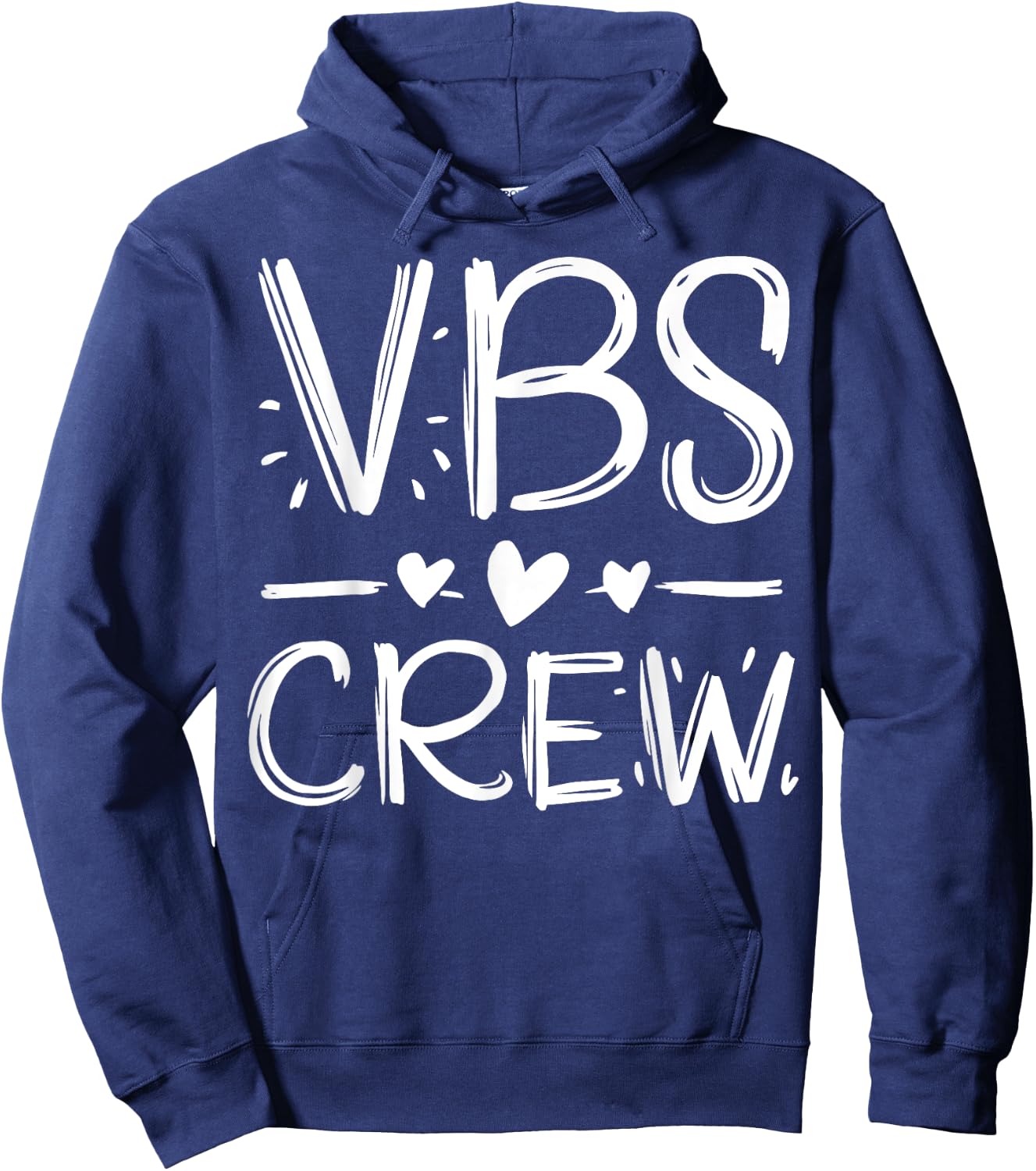 VBS Crew Faith-Based Gathering Sunday School Teacher Women Girls Kids Hoodie - Hoodie | Navy