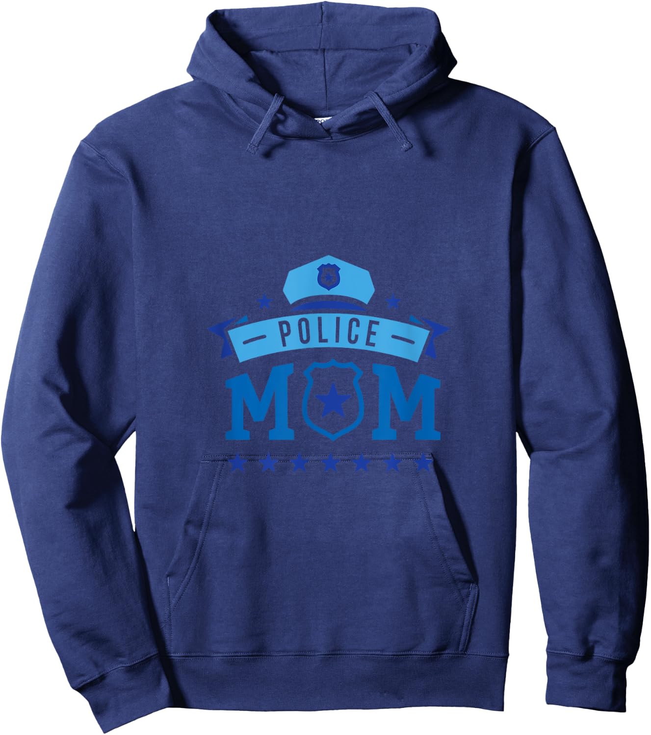 Police Mom Mothers Day Hoodie - Hoodie | Navy