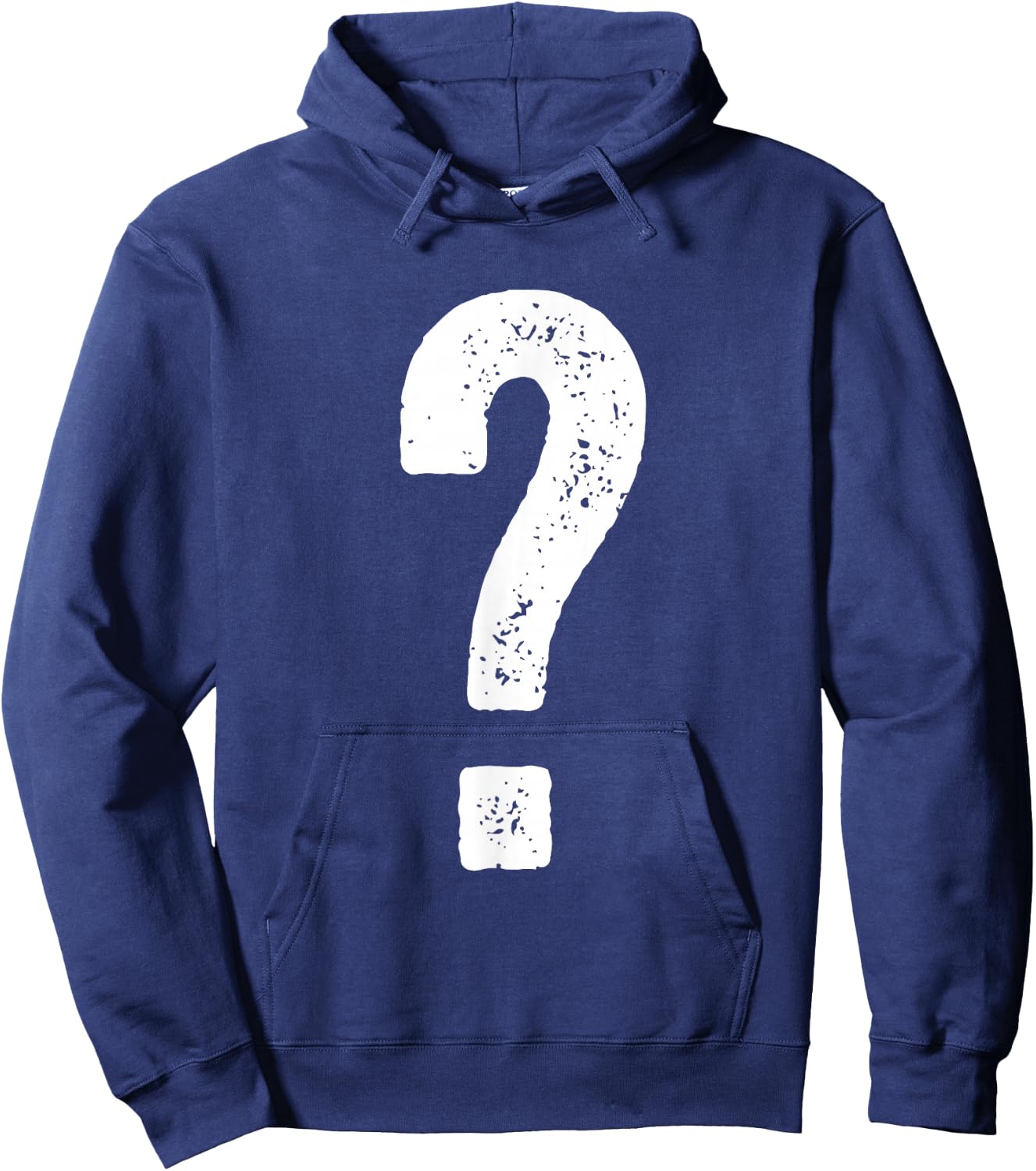 Question Mark Shirt Couple Men Women Kids Guess Who Costume Hoodie - Hoodie | Navy