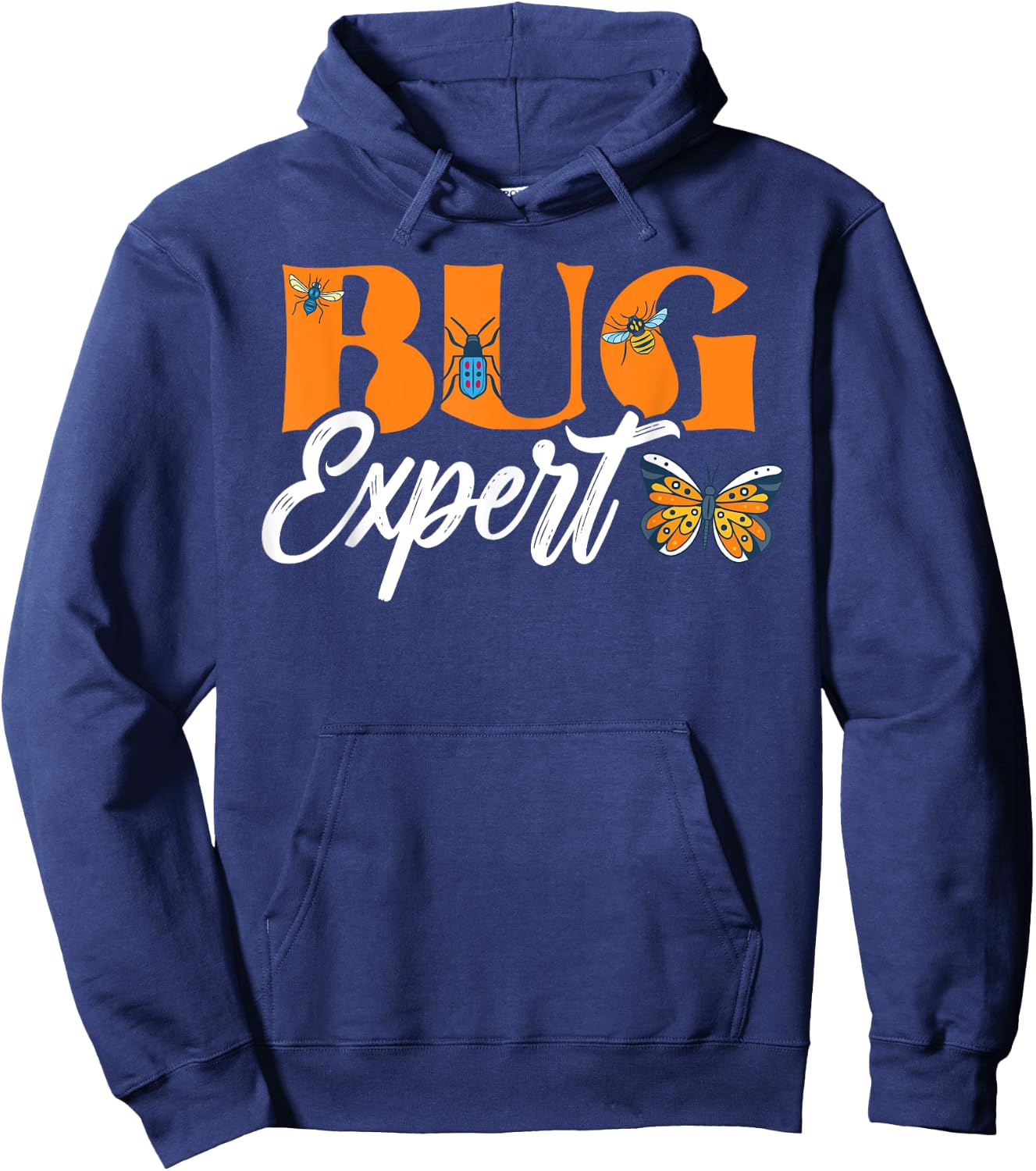 Bug Catcher Bug Expert Insect Lover Entomology Hoodie - Hoodie | Navy
