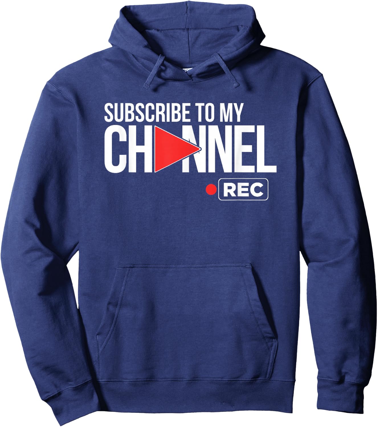 Video Sharing for Online Streaming Content Creators Hoodie - Hoodie | Navy