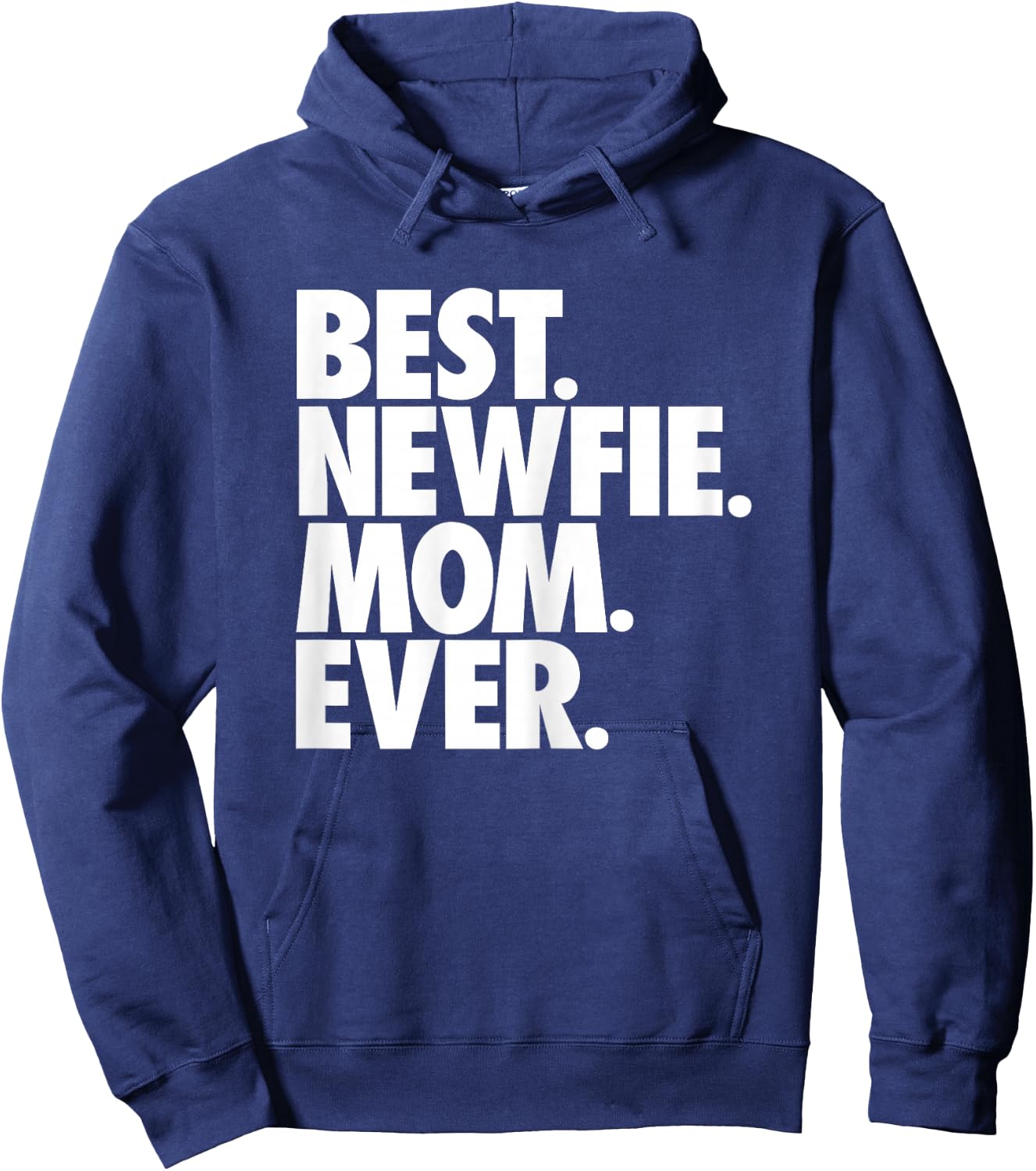 Best Newfie Mom Ever - Newfoundland Dog Girls Kids Hoodie - Hoodie | Navy