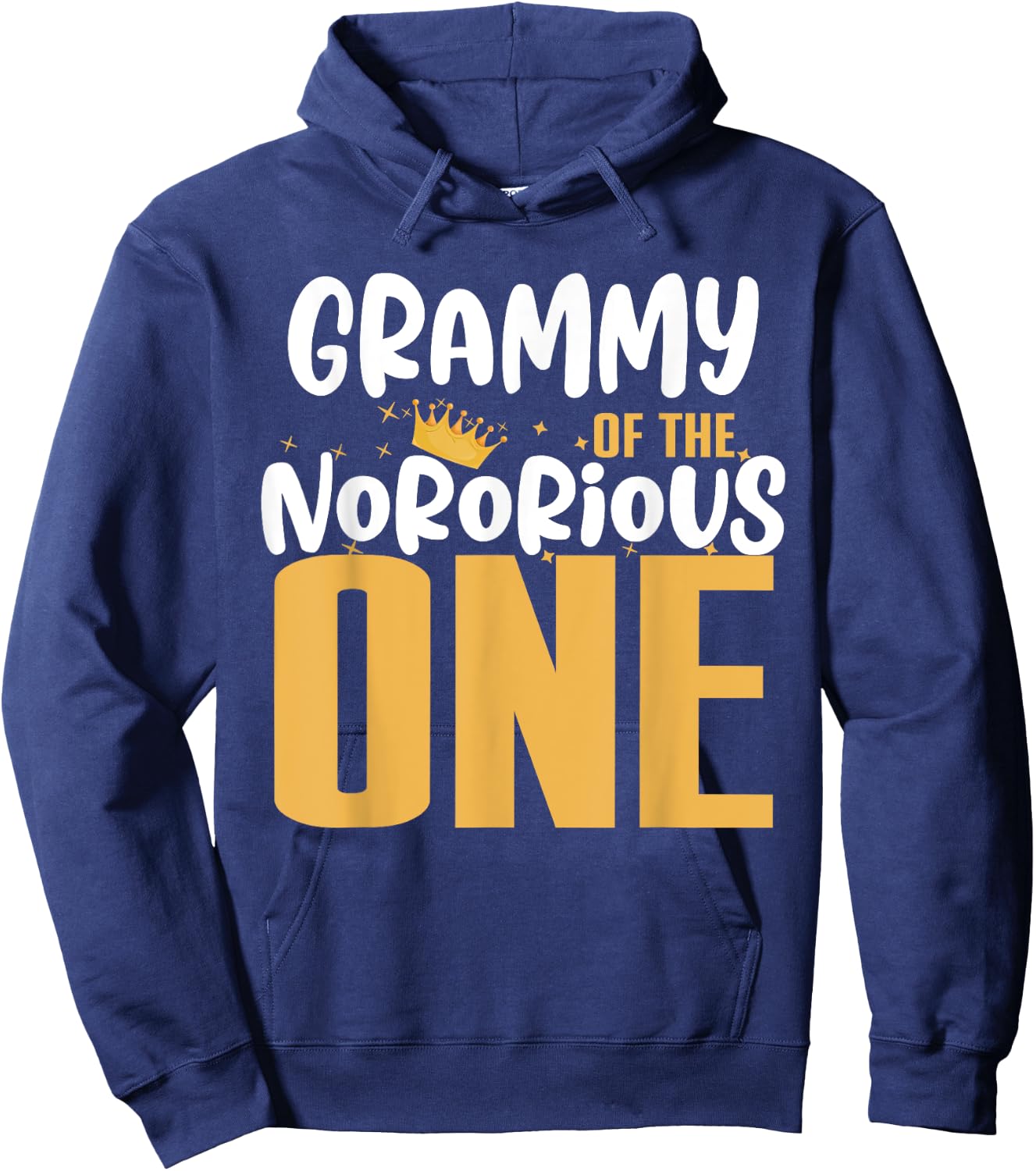 Grammy Of The Notorious One Old School 1st Hip Hop Birthday Hoodie - Hoodie | Navy
