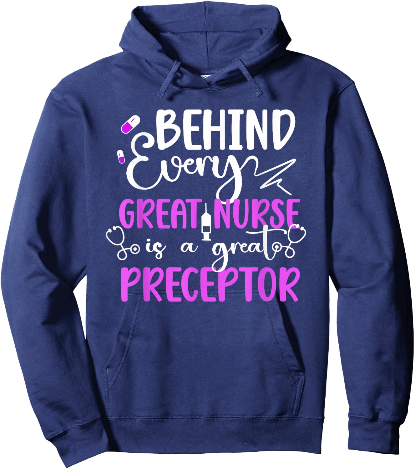 Nurse Preceptor Appreciation Nursing Preceptor Hoodie - Hoodie | Navy