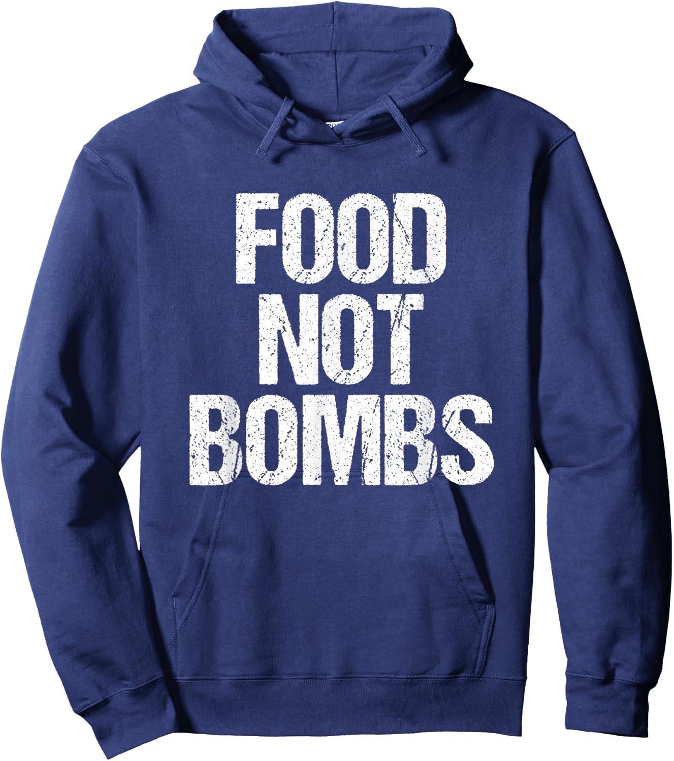Food Not Bombs Hoodie - Hoodie | Navy
