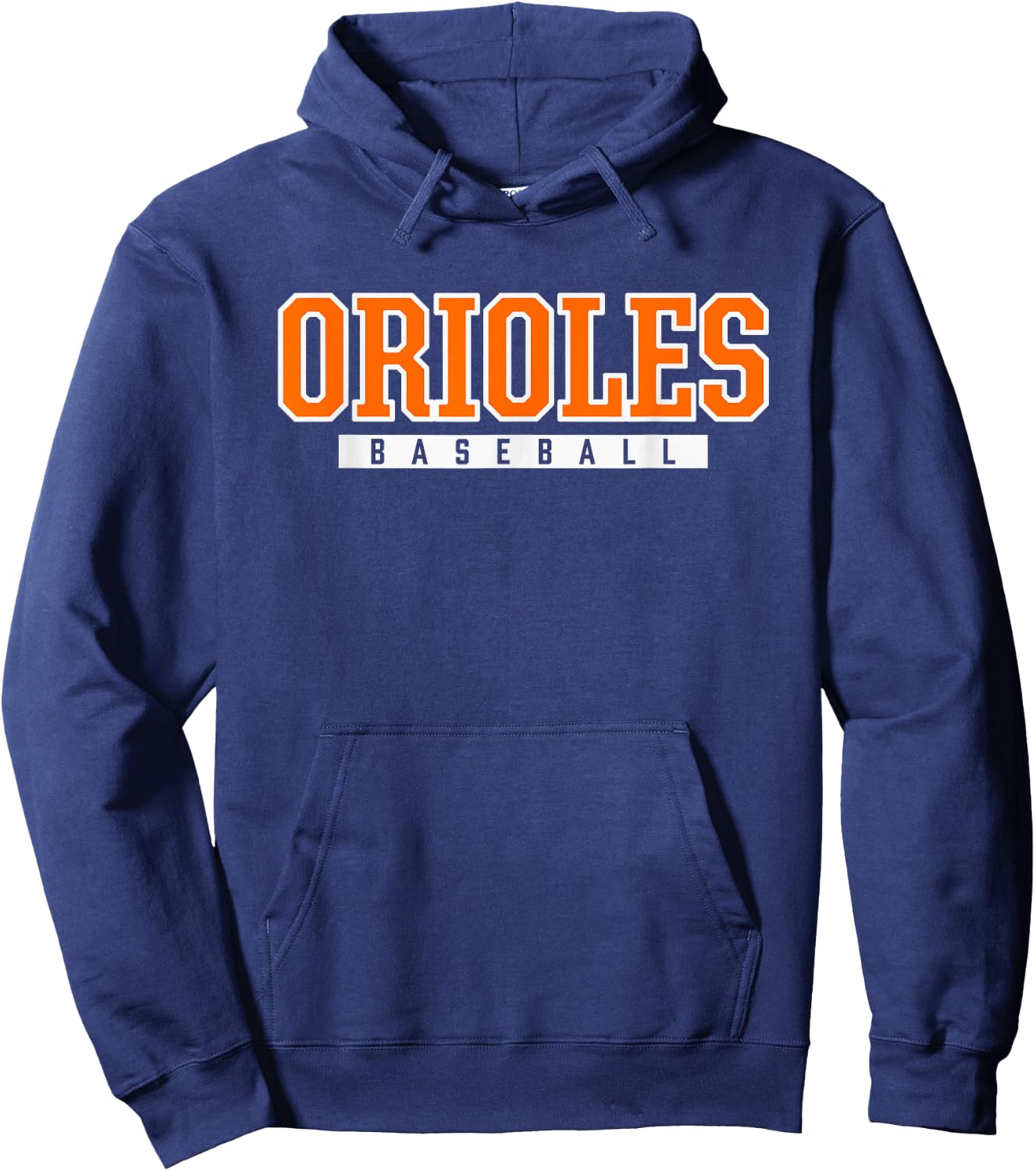 Ludington Orioles Baseball Hoodie - Hoodie | Navy