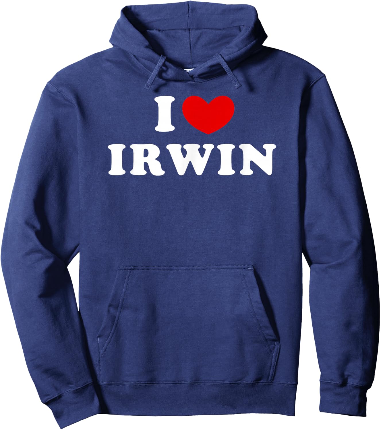 I Love Irwin, I Love Irwin Hoodie - Hoodie | Navy
