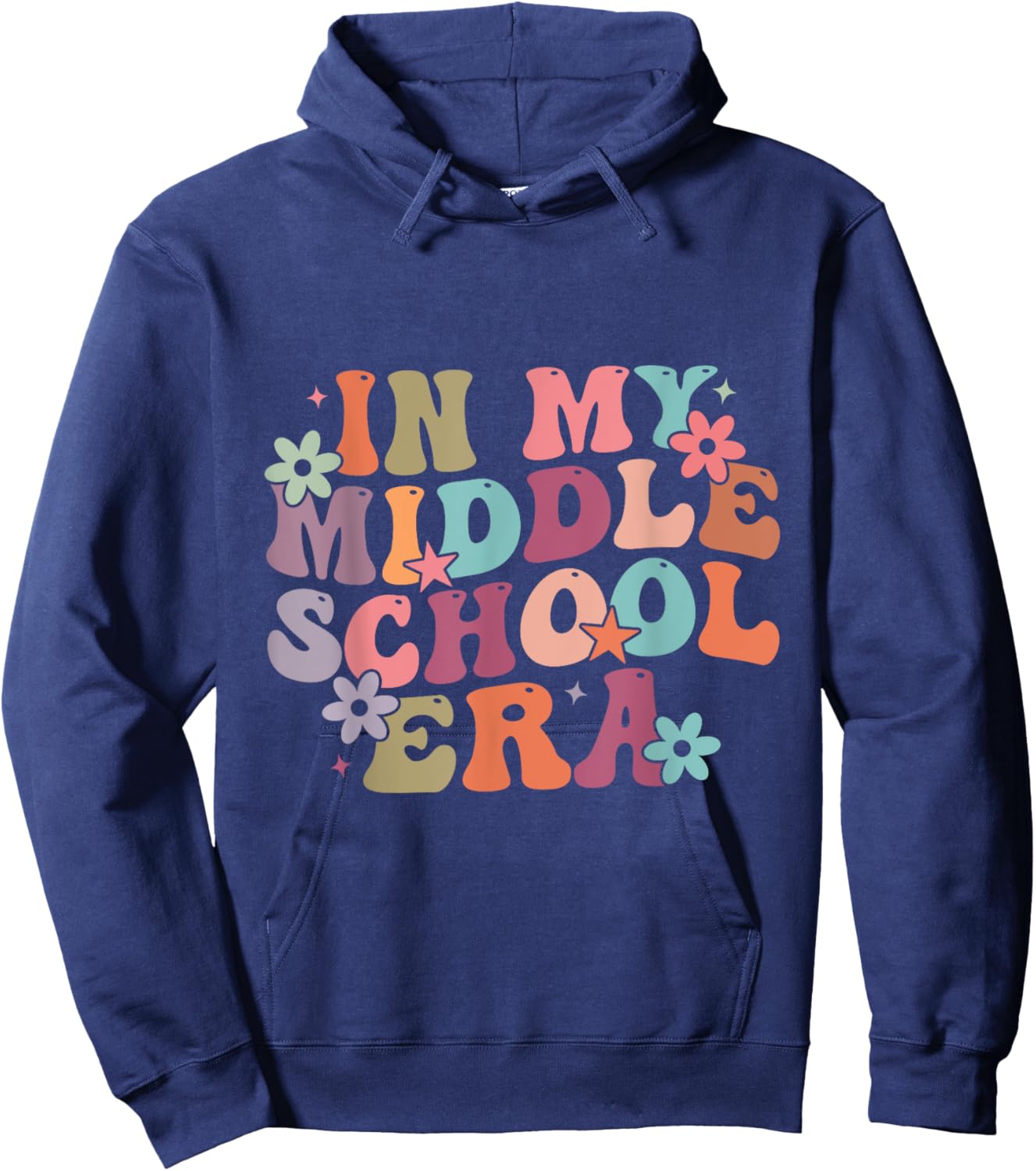In My Middle School Era Back To School Junior teacher Men Women Kids Hoodie - Hoodie | Navy