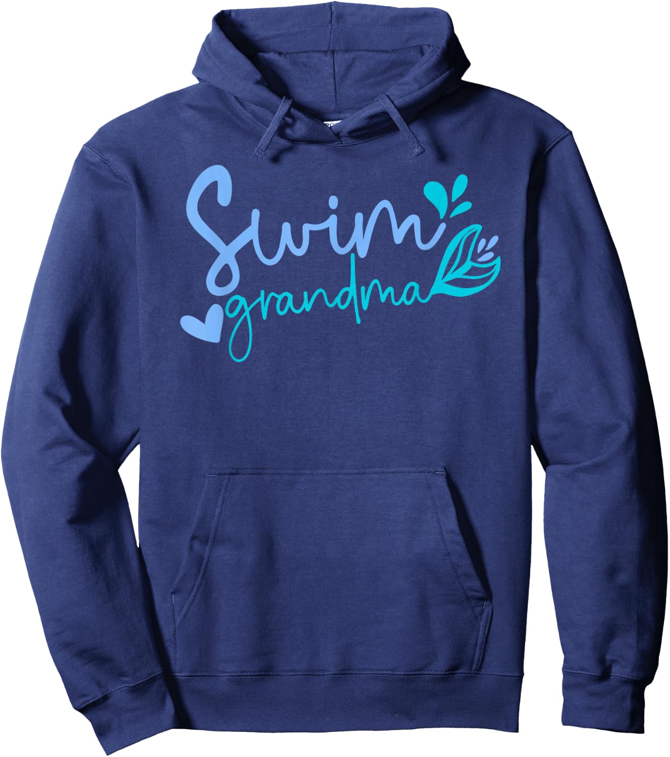 Swim Grandma Swimming Grandma Of A Swimmer Grandmother Hoodie - Hoodie | Navy
