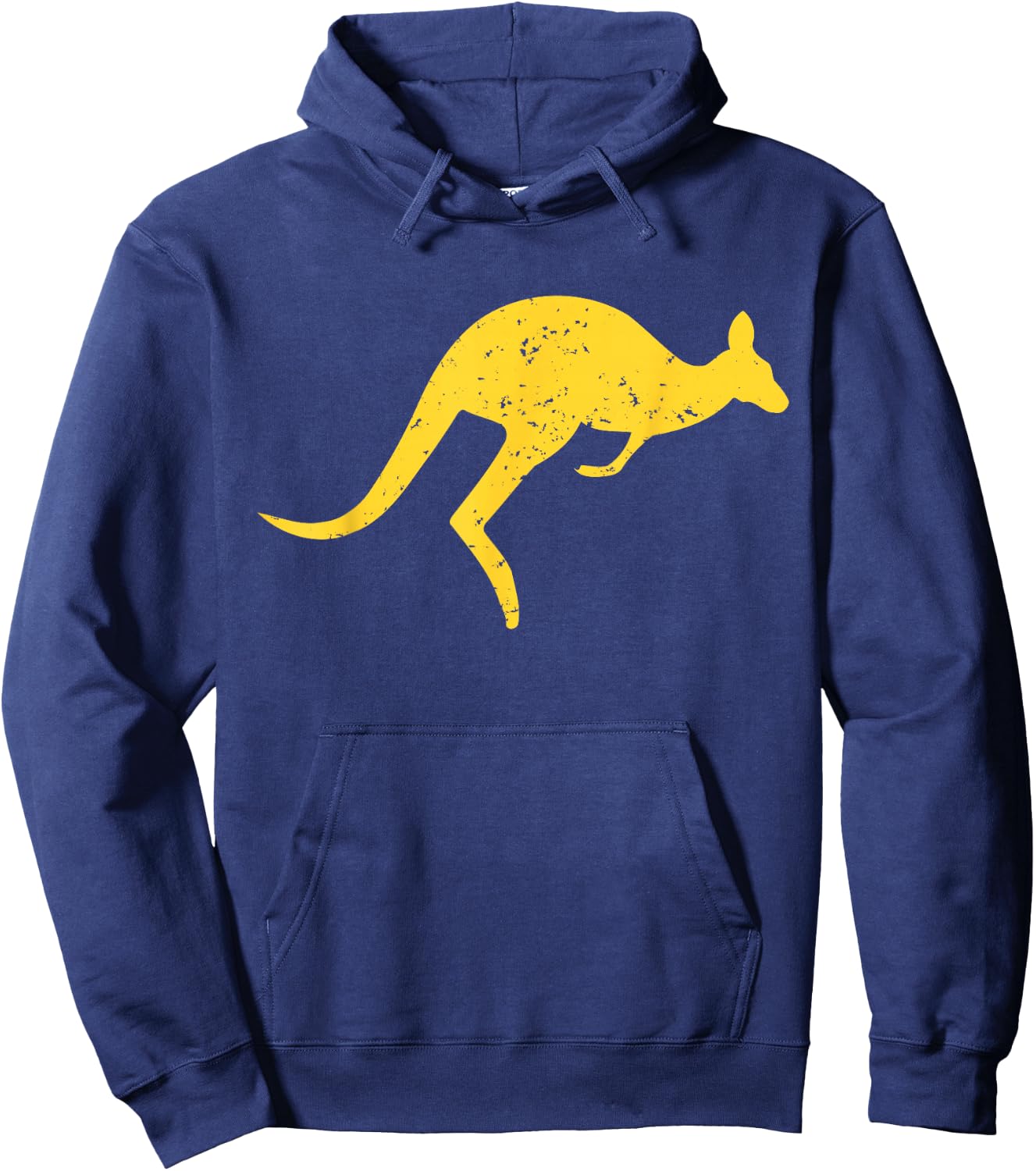 Vintage Kangaroo Australia Shirt Aussie Roo Kangaroo Hoodie - Hoodie | Navy