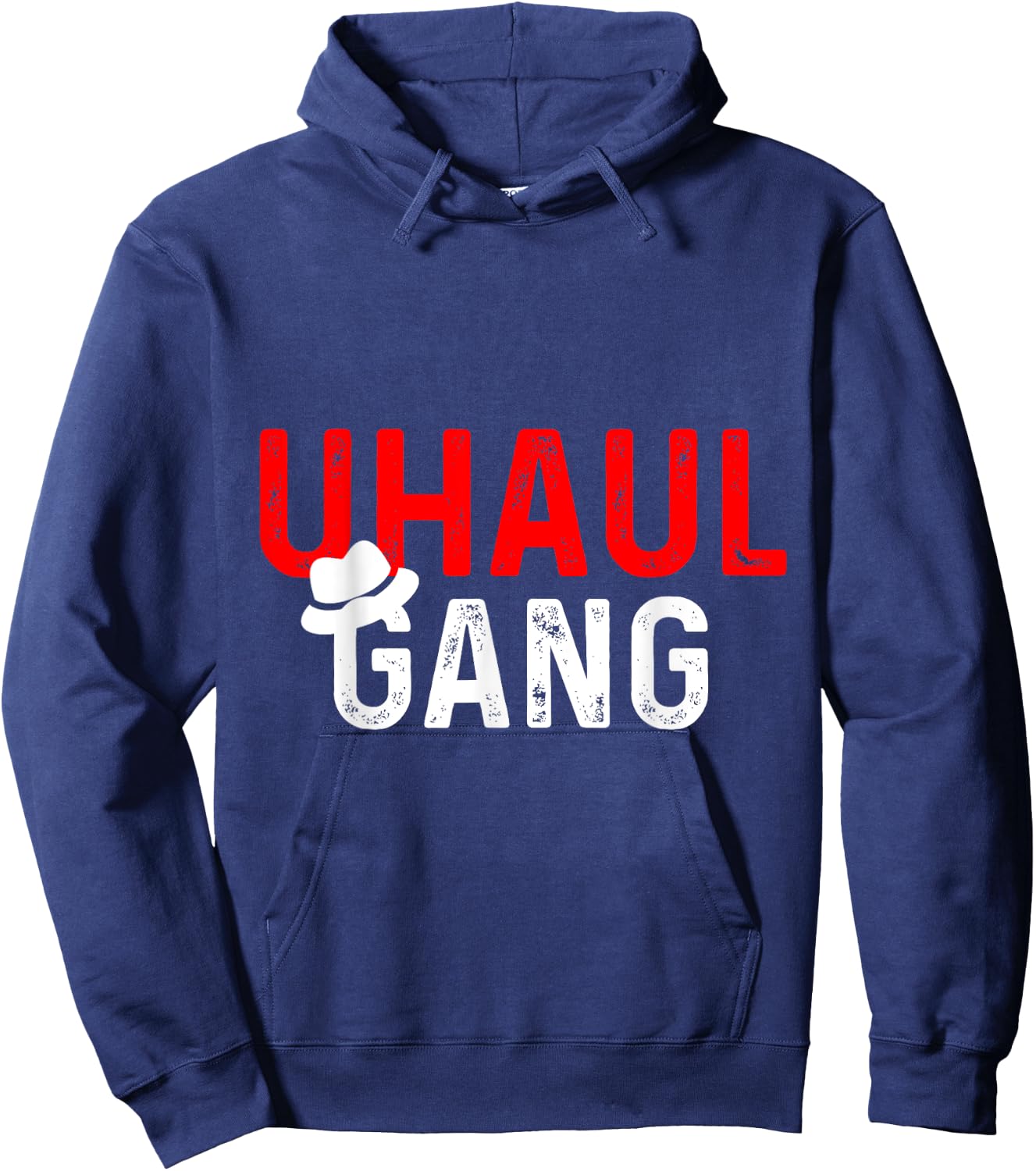 TOP UHAUL CREW Black Adult Classic Fit Hoodie - Hoodie | Navy