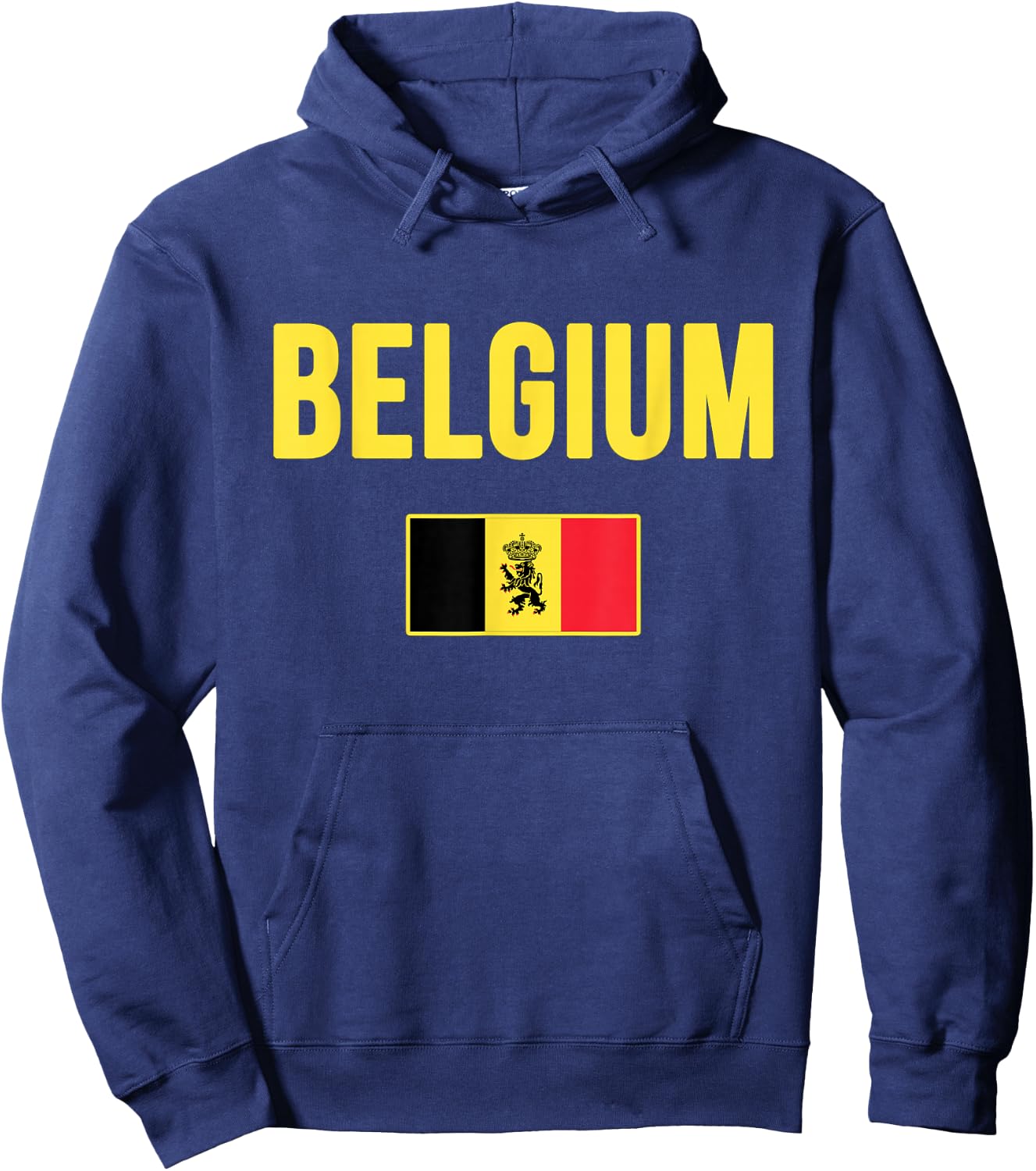 Belgium Belgian Flag Souvenir Belgie Hoodie - Hoodie | Navy