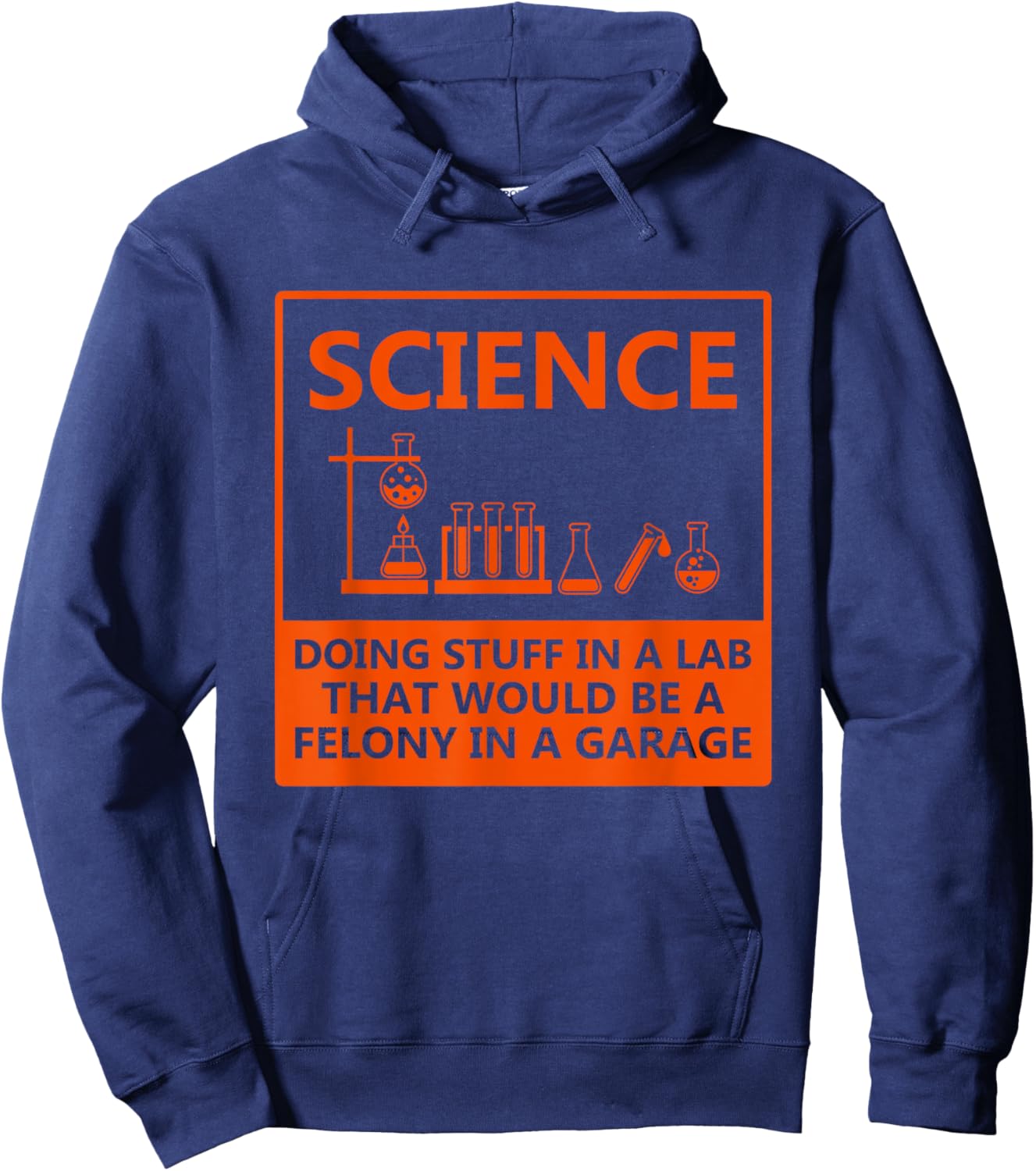 Funny Science Chemistry T Shirt for Nerds Hoodie - Hoodie | Navy