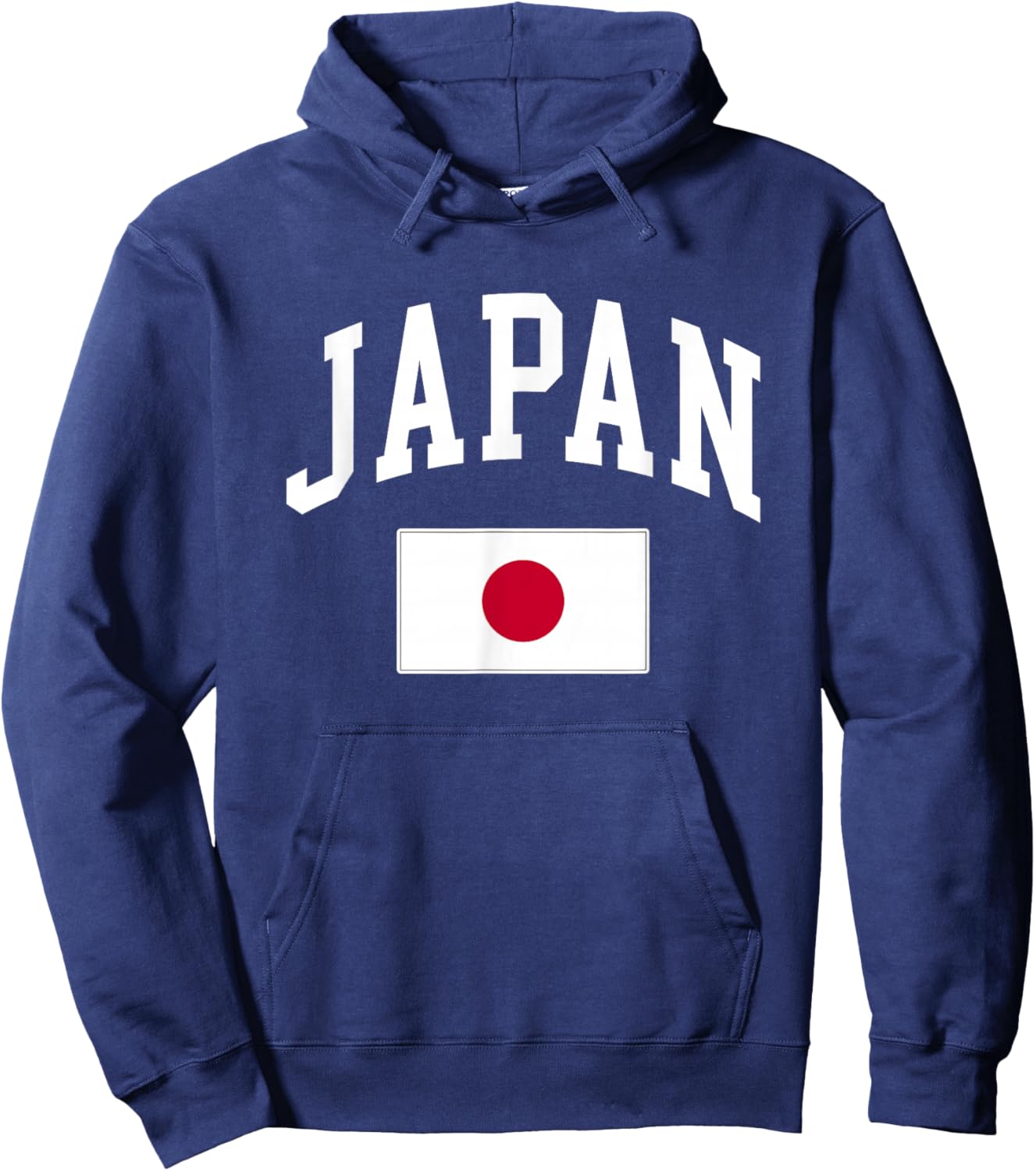 Japan Japanese Flag Retro Vintage Classic Graphic Hoodie - Hoodie | Navy