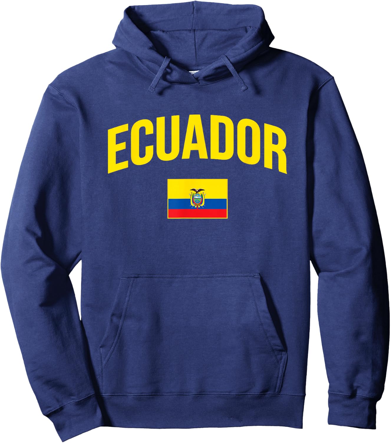 Ecuador - Flag of Ecuador - Throwback Design - Classic Hoodie - Hoodie | Navy