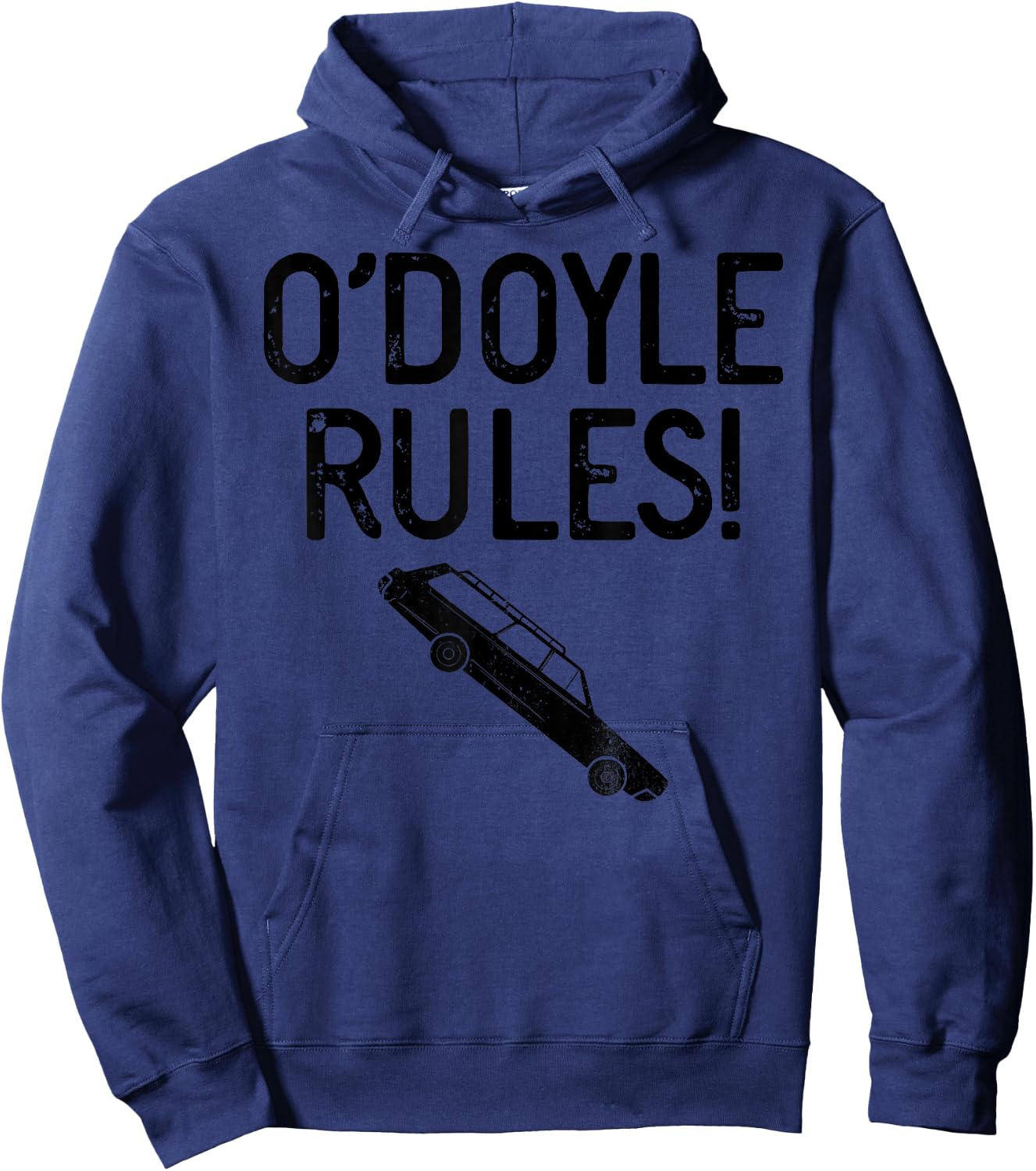 O'Doyle Rules Station Wagon Nostalgic Classic Humor Hoodie - Hoodie | Navy