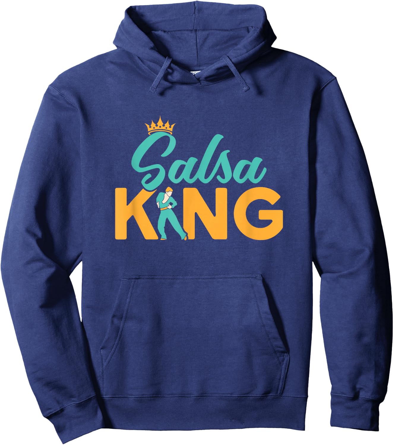 Salsa King Salsa Dance Latin Music Hoodie - Hoodie | Navy