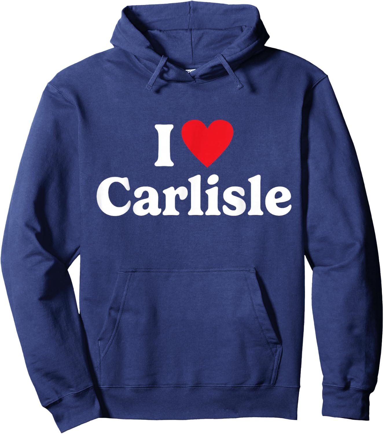 I love Carlisle Hoodie - Hoodie | Navy